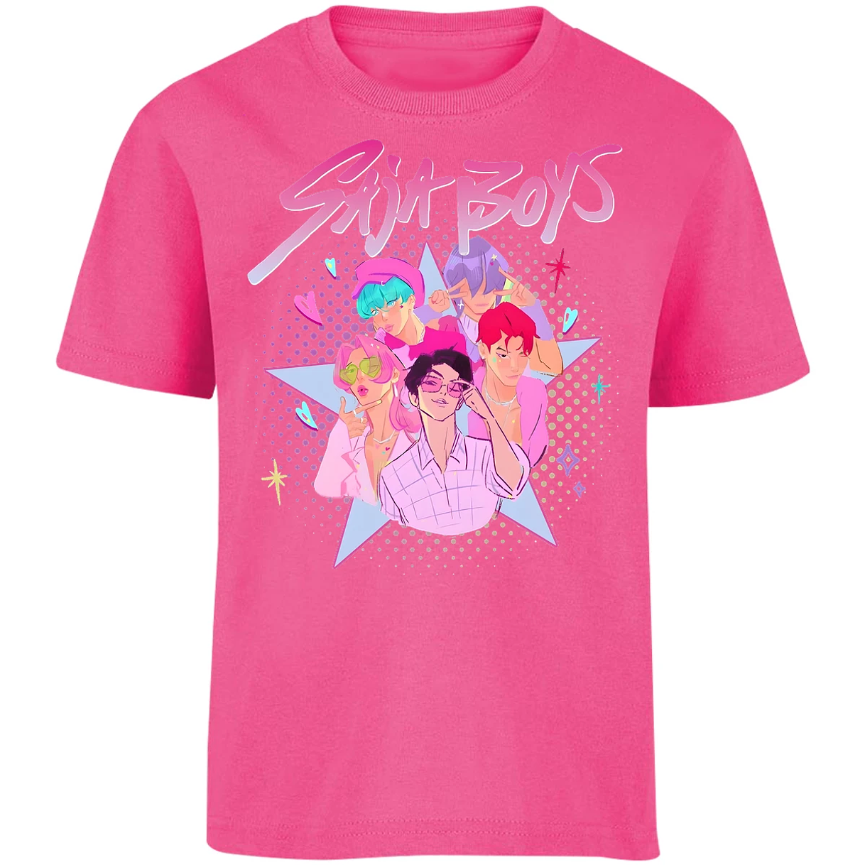 Playera Las Guerreras K Pop Saja Boys 10 para Niño 5