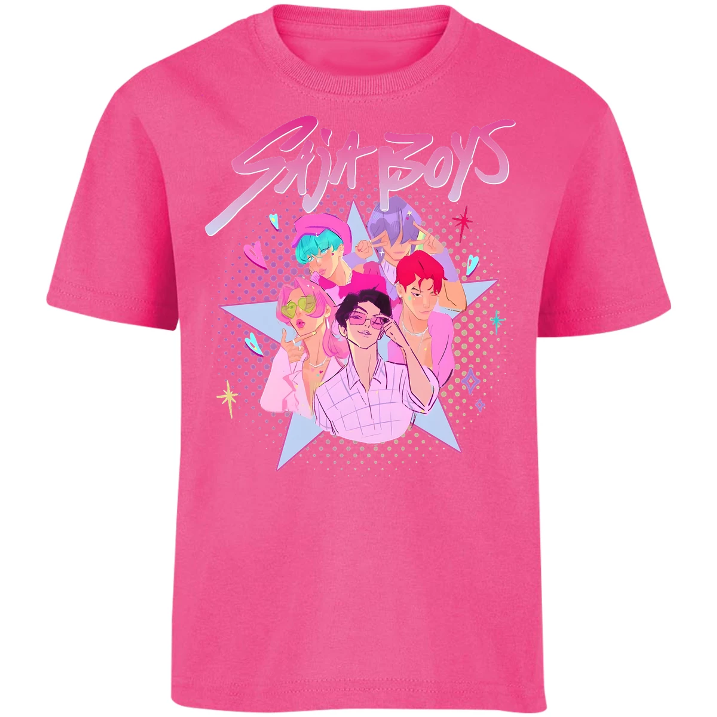 Playera Las Guerreras K Pop Saja Boys 10 para Niño 5