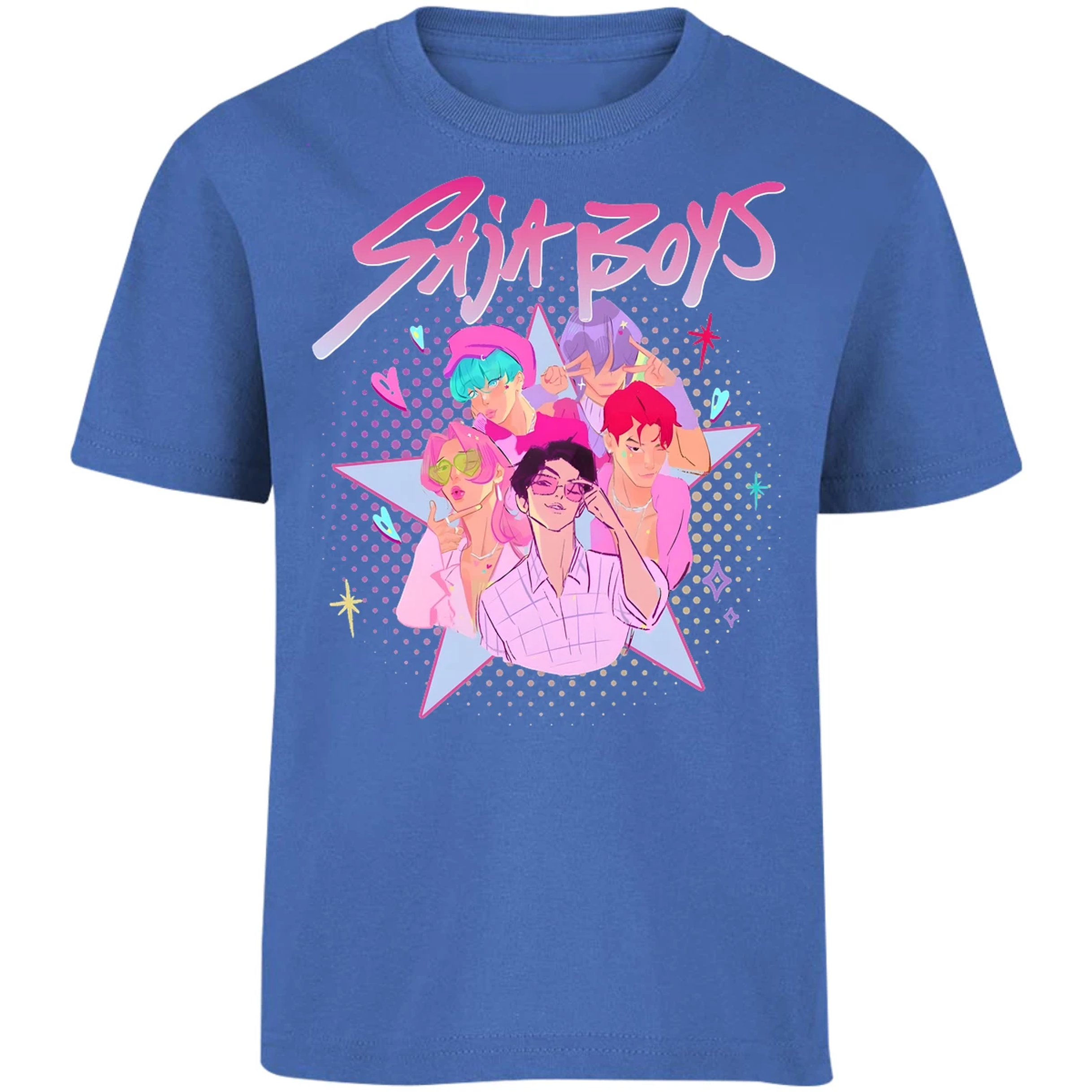 Playera Las Guerreras K Pop Saja Boys 10 para Niño 9