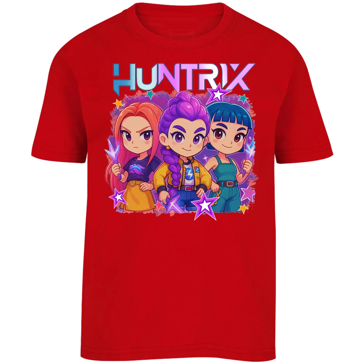 Playera Las Guerreras K Pop Hunters 06 para Niño 1