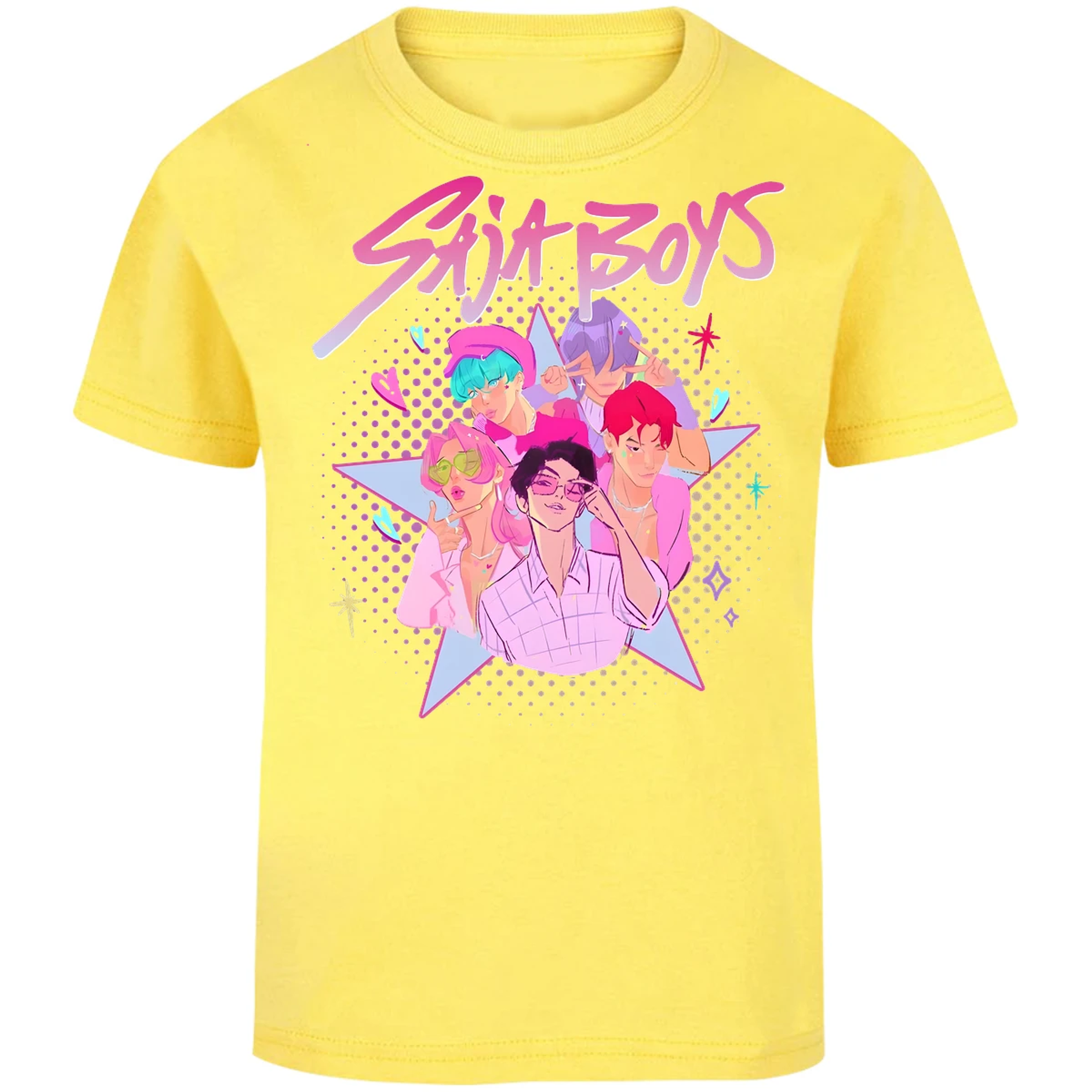 Playera Las Guerreras K Pop Saja Boys 10 para Niño 29