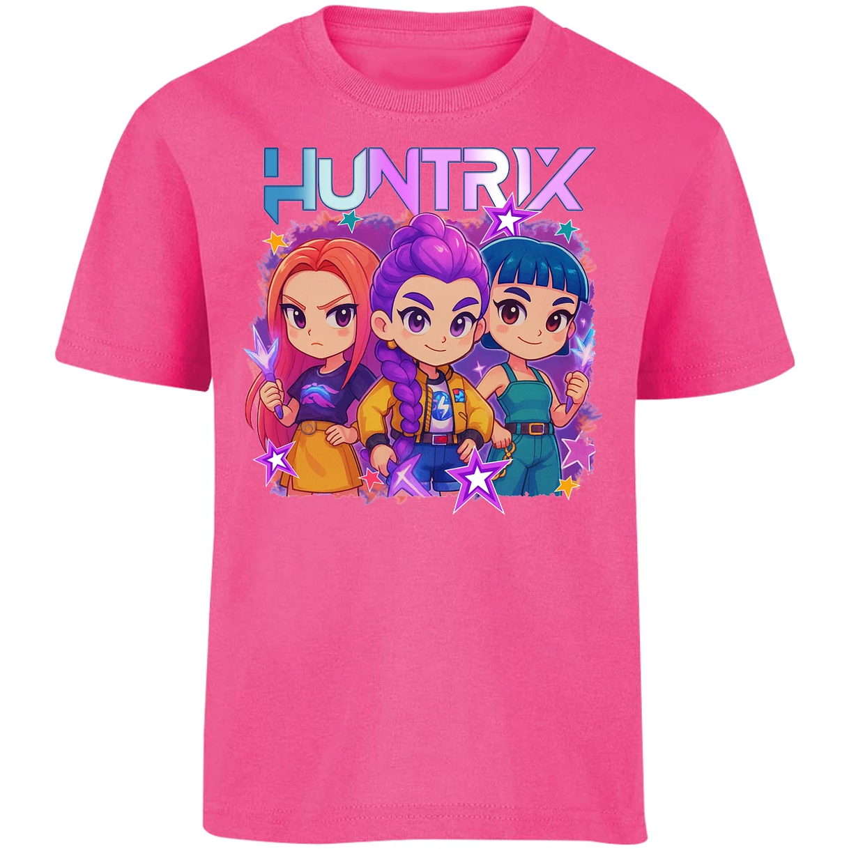 Playera Las Guerreras K Pop Hunters 06 para Niño 15