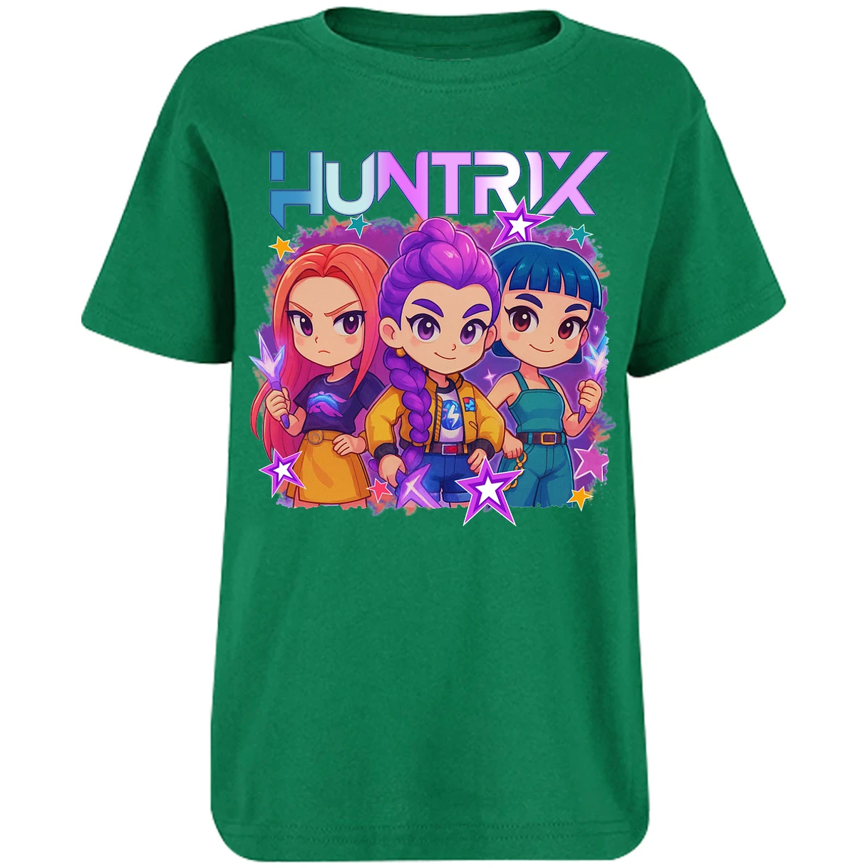 Playera Las Guerreras K Pop Hunters 06 para Niño 19