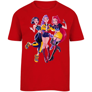 Playera Las Guerreras K Pop Hunter 04 para Niño