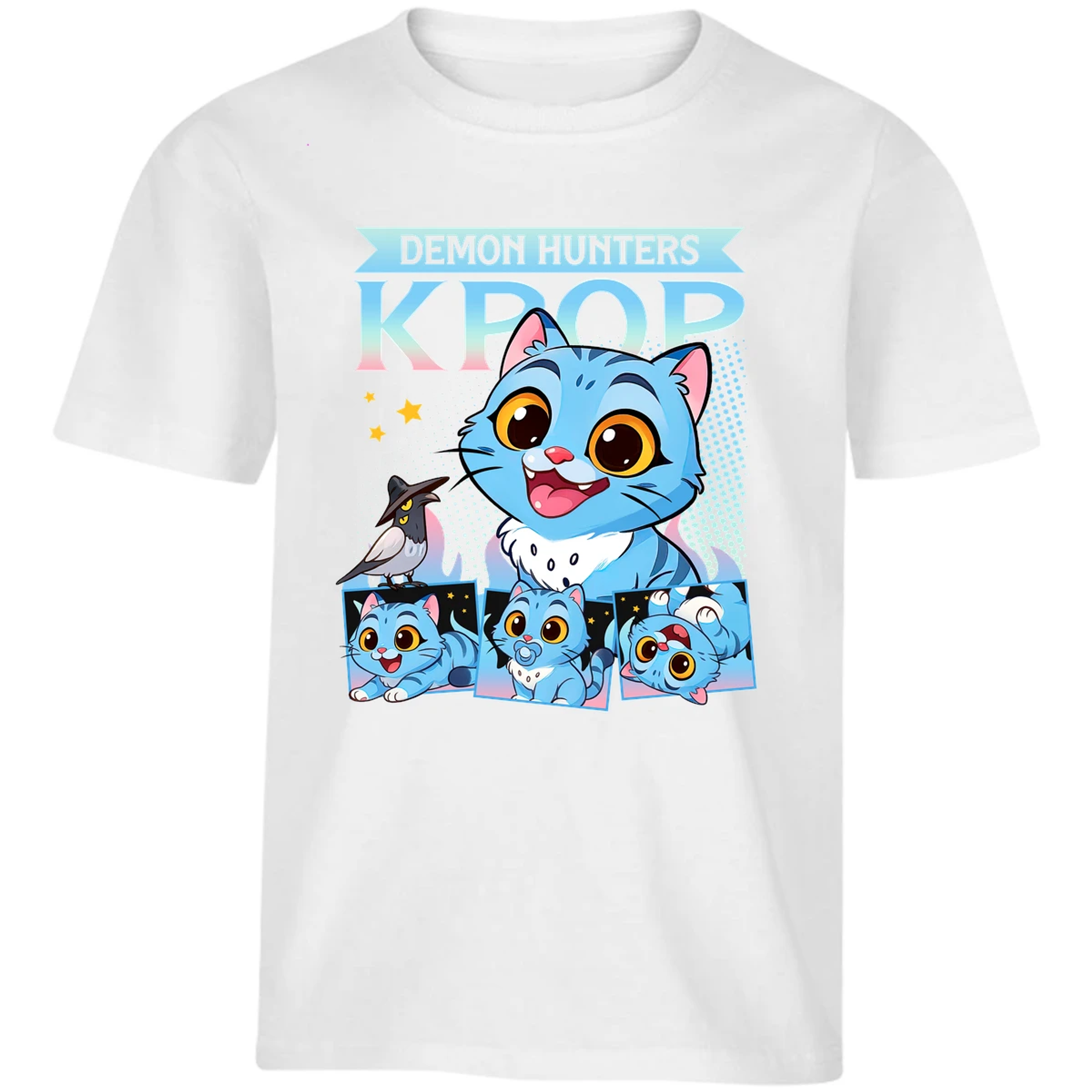 Playera Las Guerreras K Pop Derpy 09 para Niño 11
