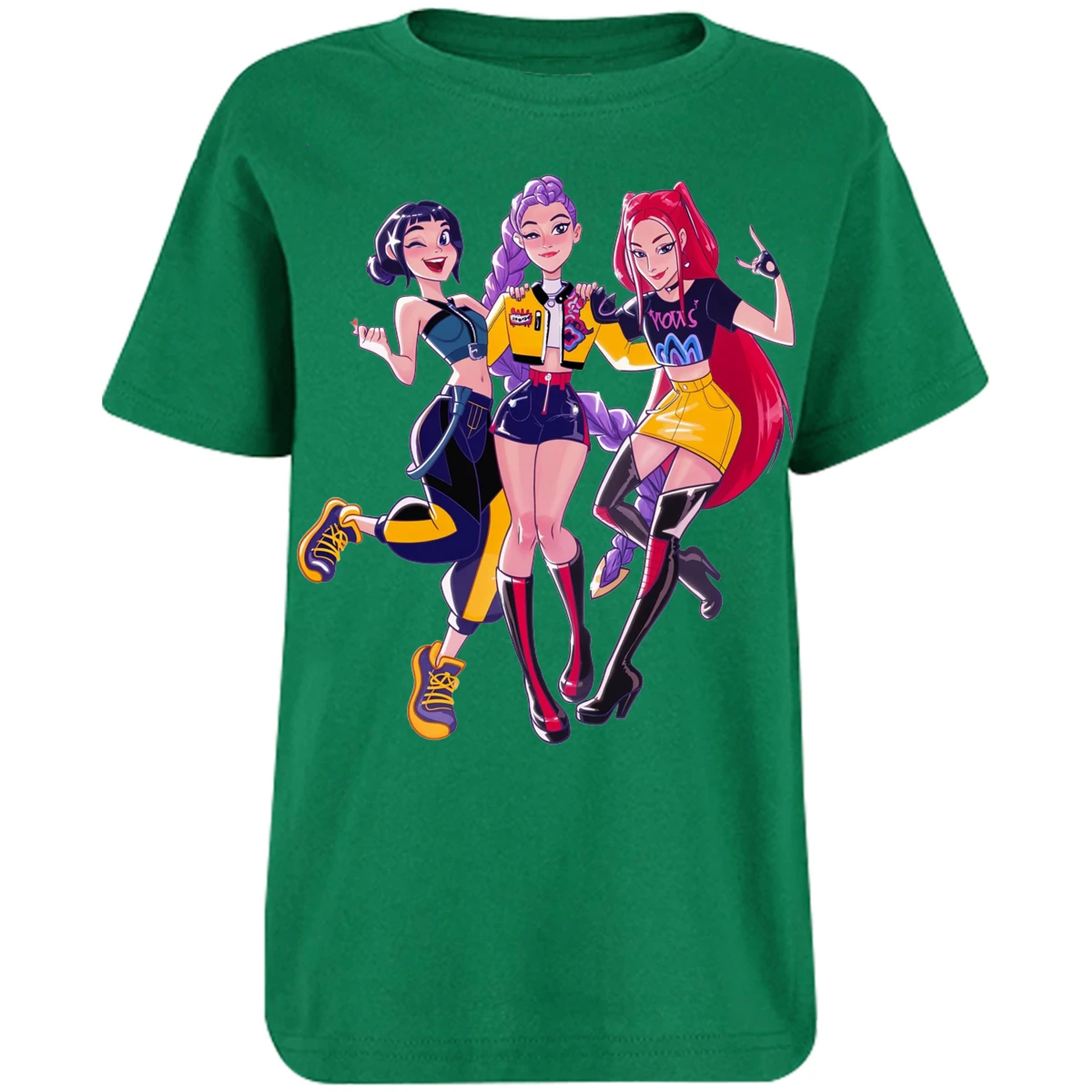 Playera Las Guerreras K Pop Hunter 04 para Niño 27