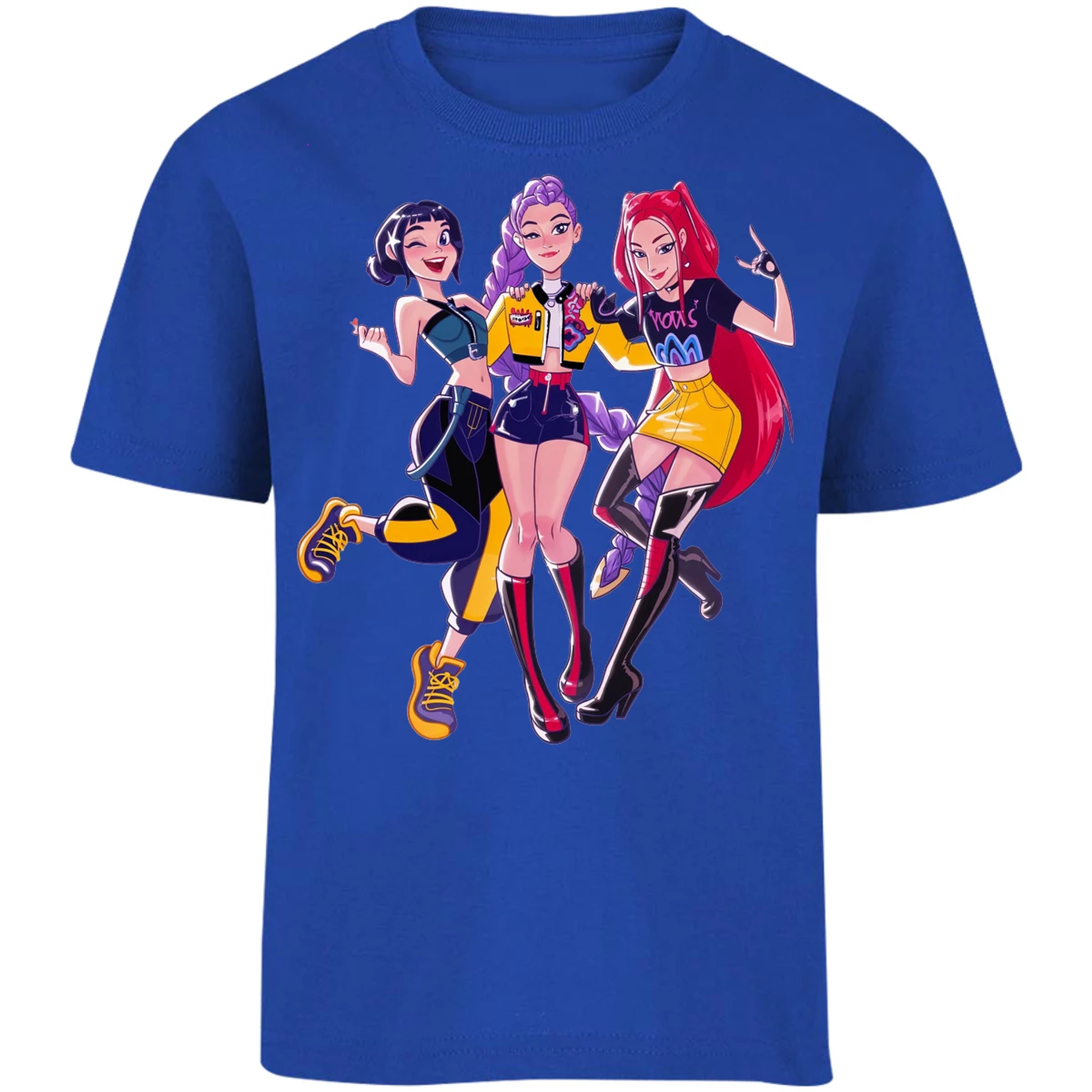 Playera Las Guerreras K Pop Hunter 04 para Niño 33