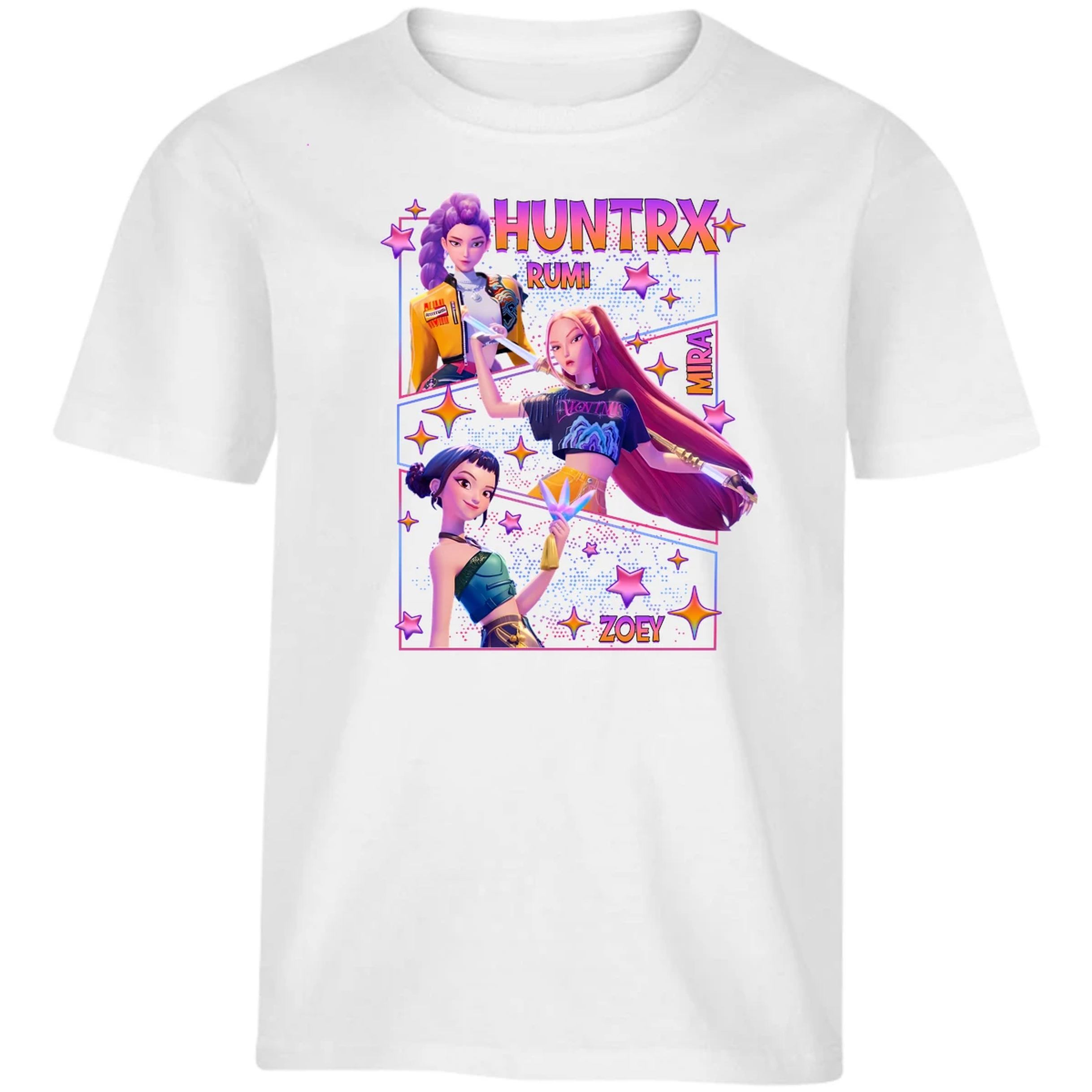 Playera Las Guerreras K Pop Rumi Zoey 03 para Niño 27