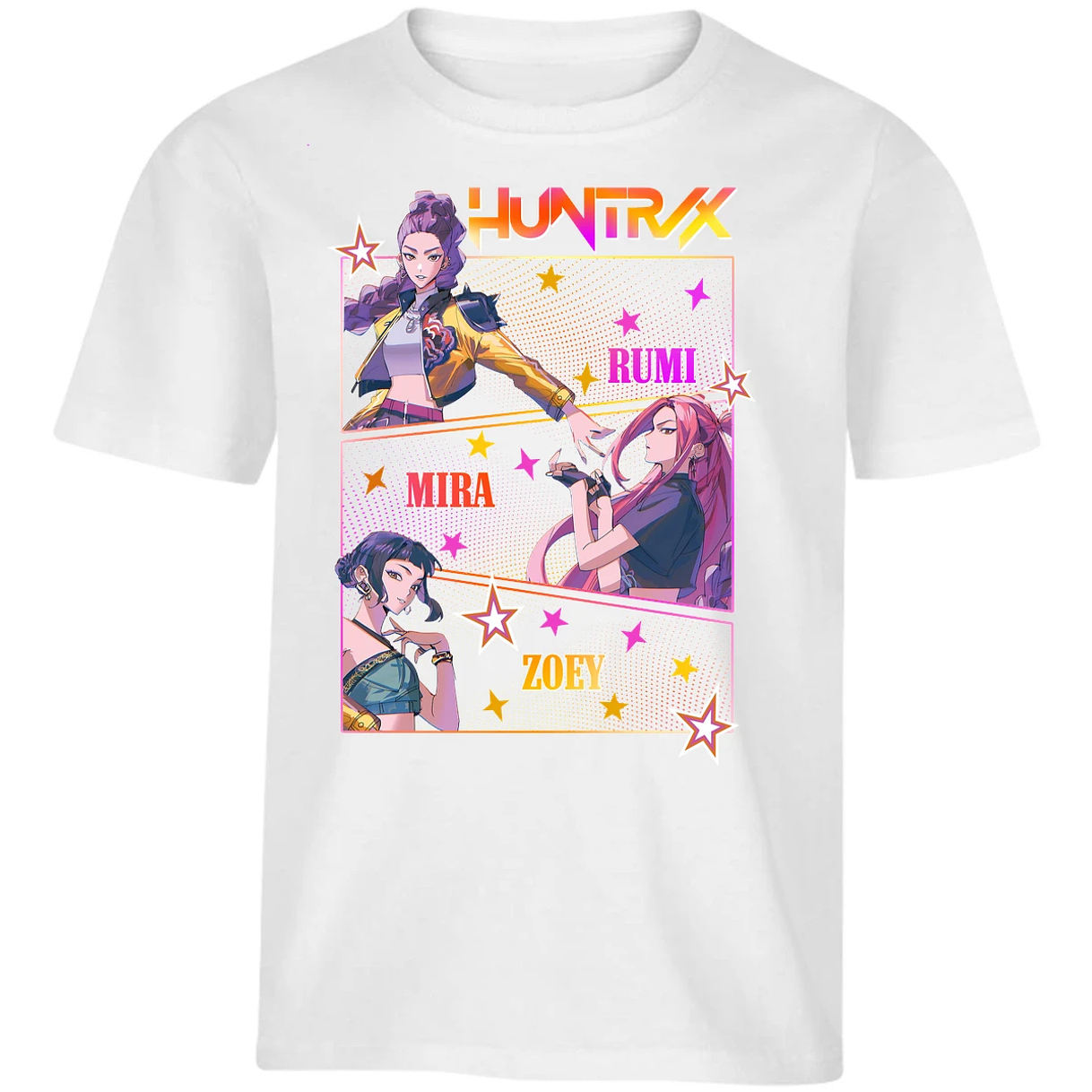 Playera Las Guerreras K Pop Rumi Zoey Mira 07 para Niño 21