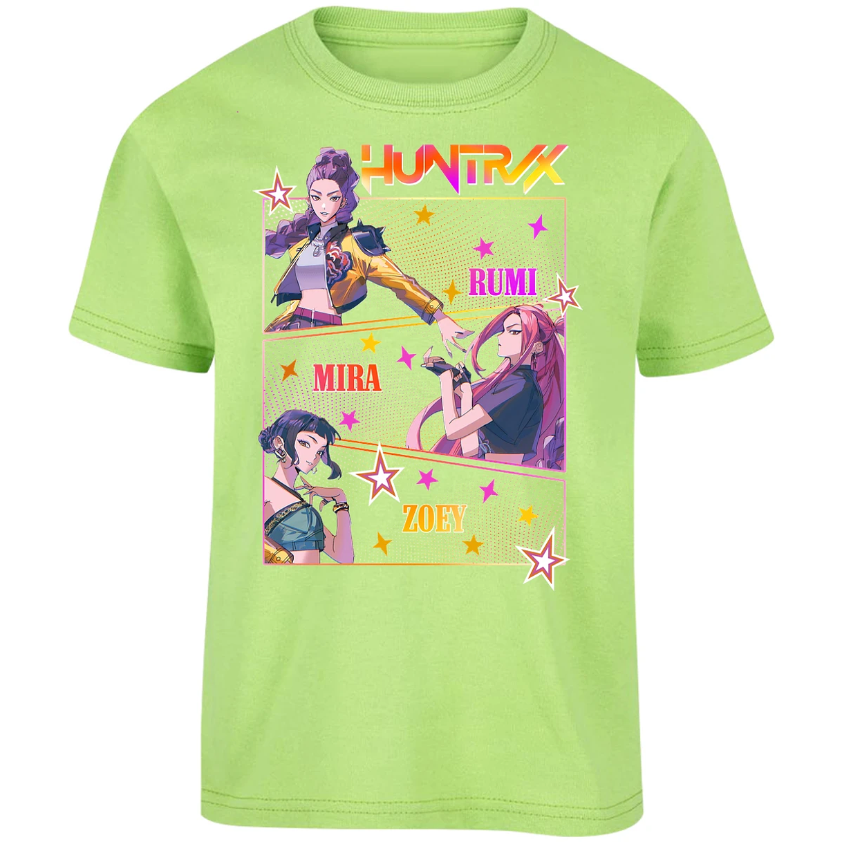 Playera Las Guerreras K Pop Rumi Zoey Mira 07 para Niño 13