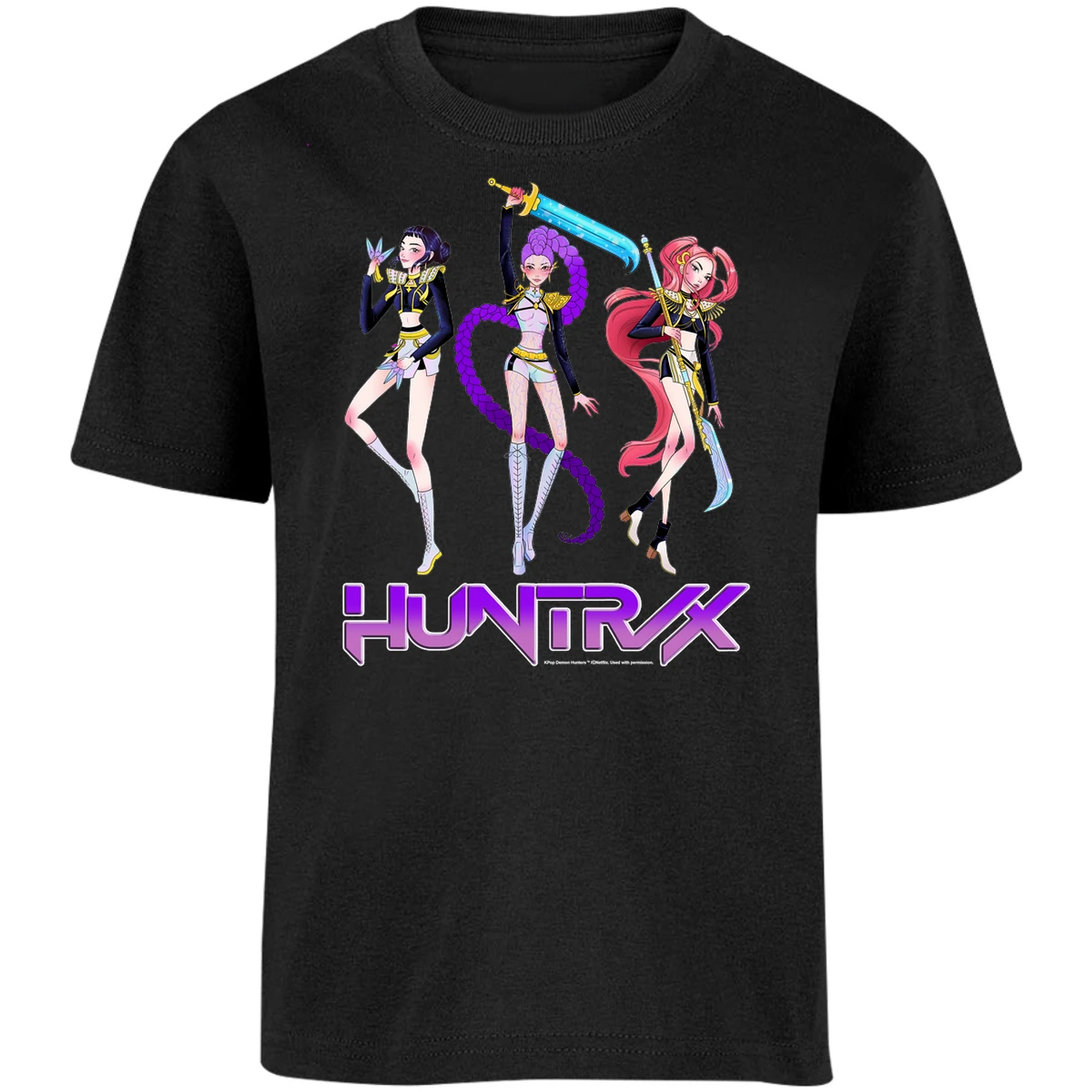 Playera Las Guerreras K Pop Demon Hunters 08 para Niño 21