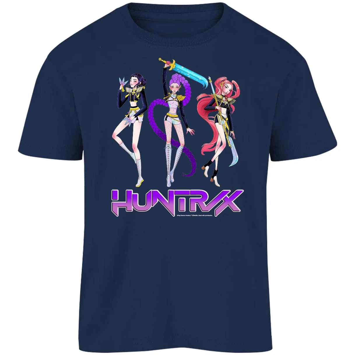 Playera Las Guerreras K Pop Demon Hunters 08 para Niño 17