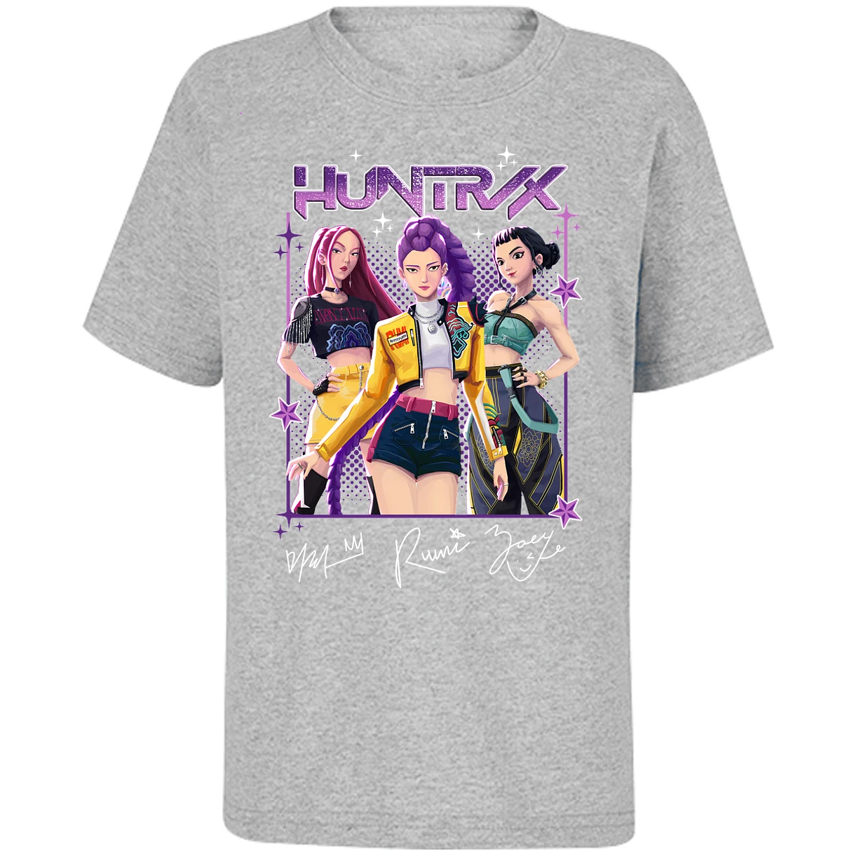 Playera Las Guerreras K Pop Huntrax 01 para Niño 3