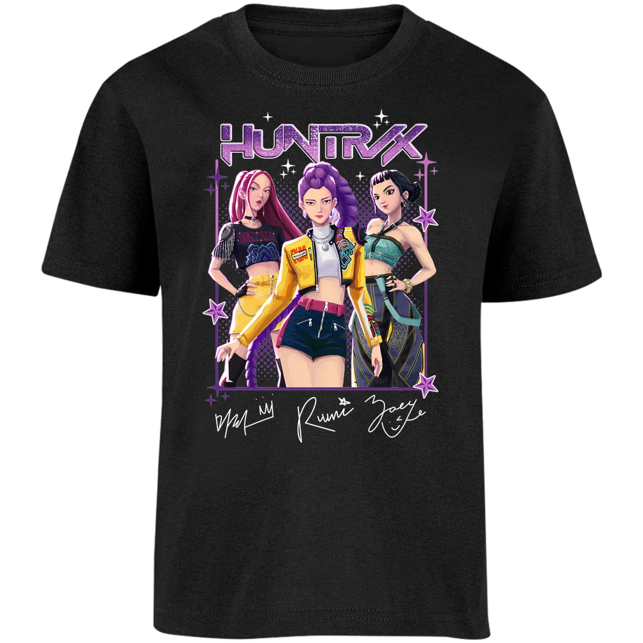 Playera Las Guerreras K Pop Huntrax 01 para Niño 11
