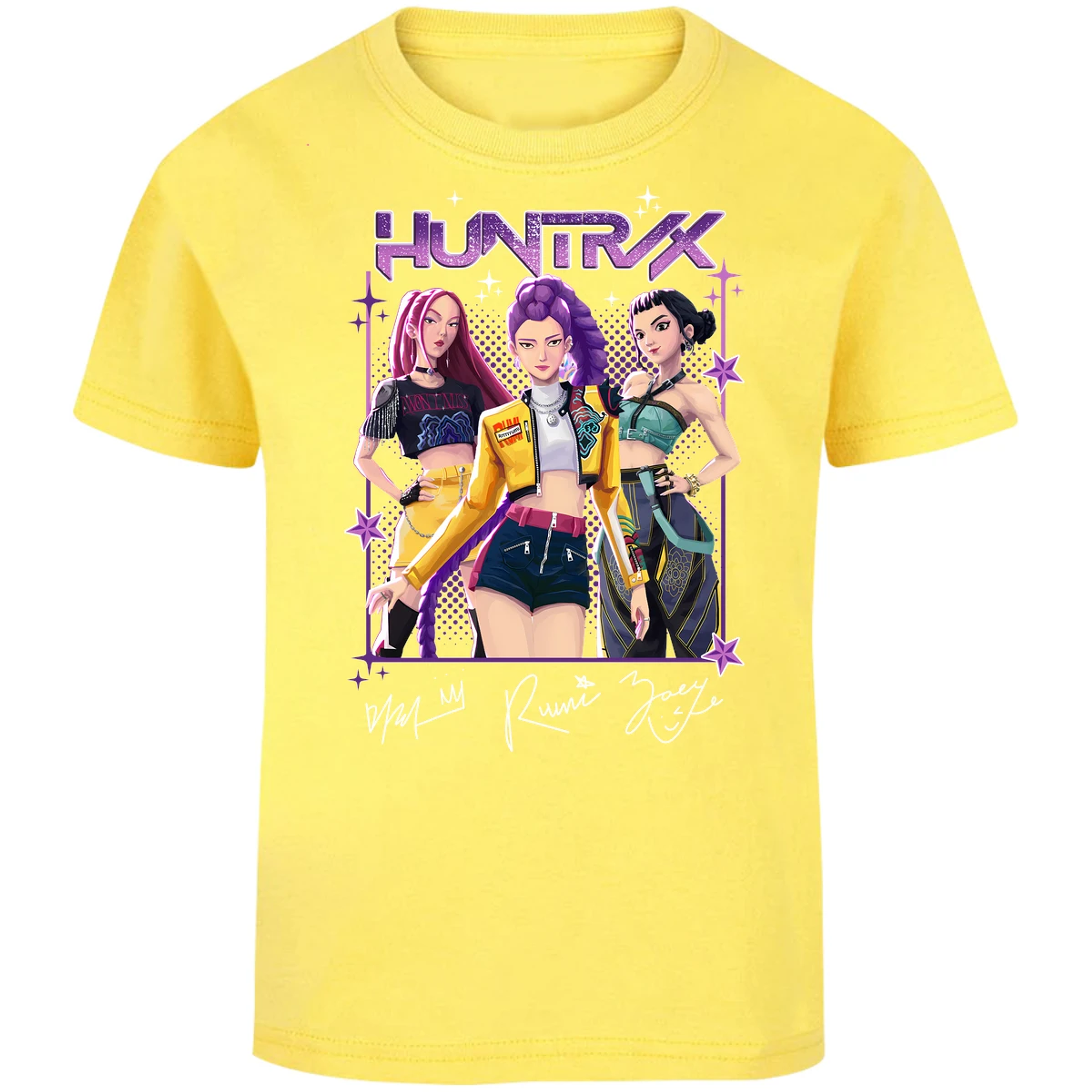 Playera Las Guerreras K Pop Huntrax 01 para Niño 21