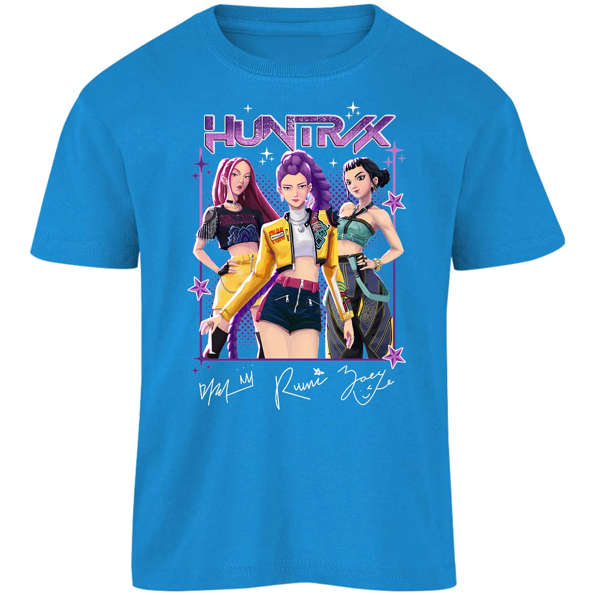 Playera Las Guerreras K Pop Huntrax 01 para Niño 25