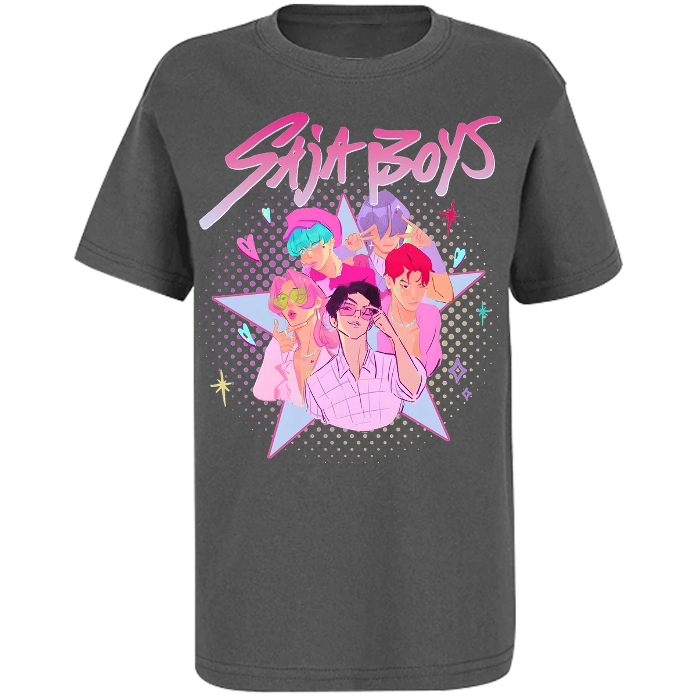 Playera Las Guerreras K Pop Saja Boys 10 para Niño 4