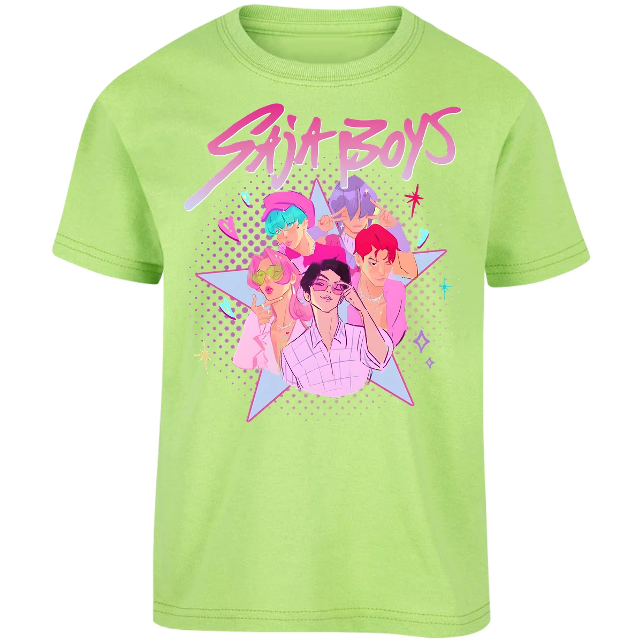 Playera Las Guerreras K Pop Saja Boys 10 para Niño 8