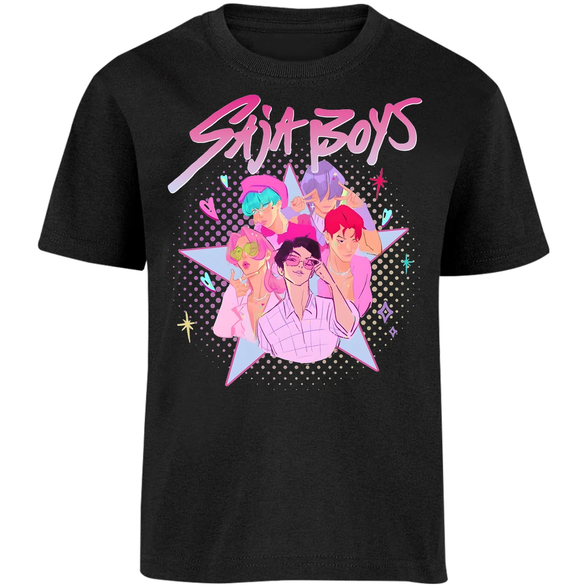 Playera Las Guerreras K Pop Saja Boys 10 para Niño 12