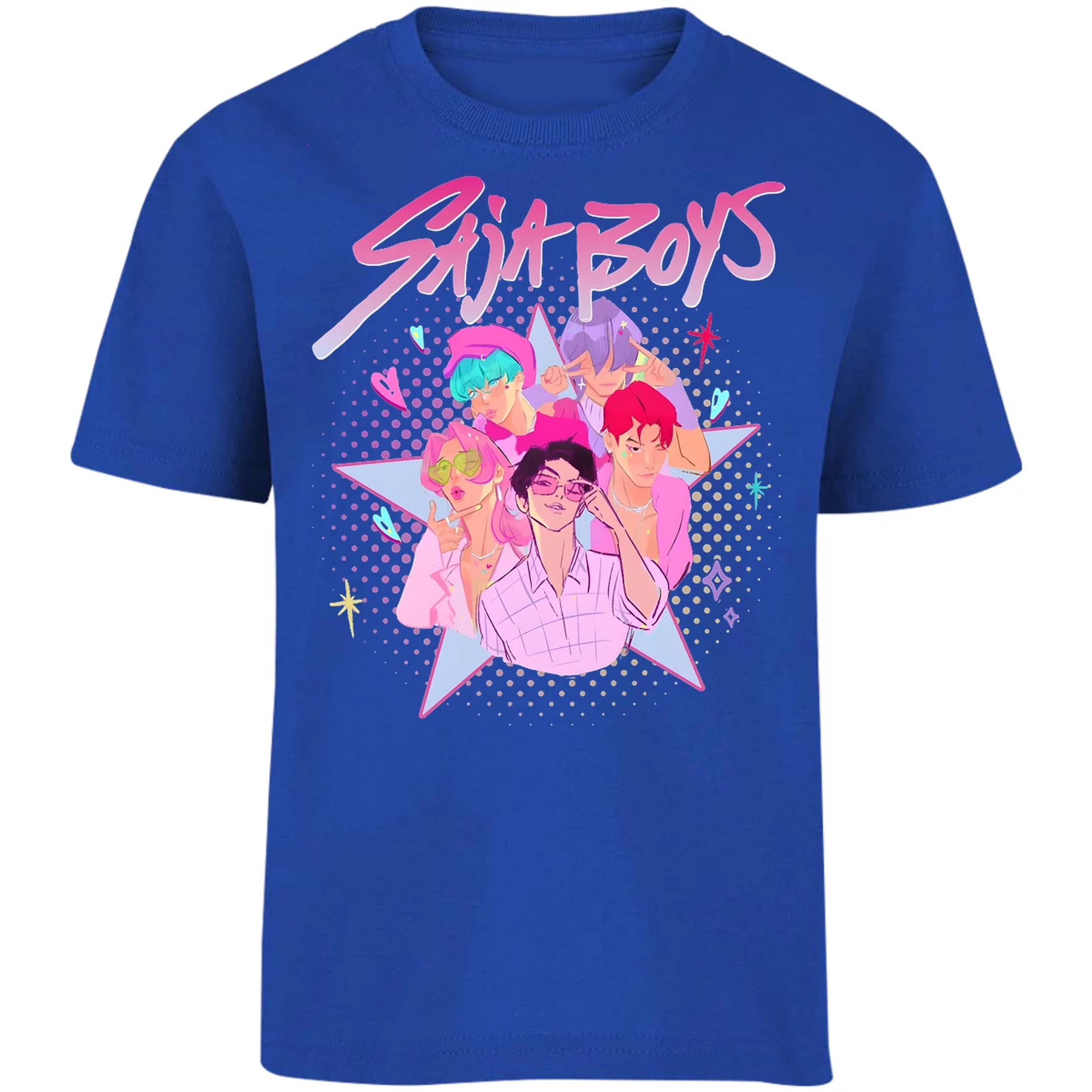 Playera Las Guerreras K Pop Saja Boys 10 para Niño 14