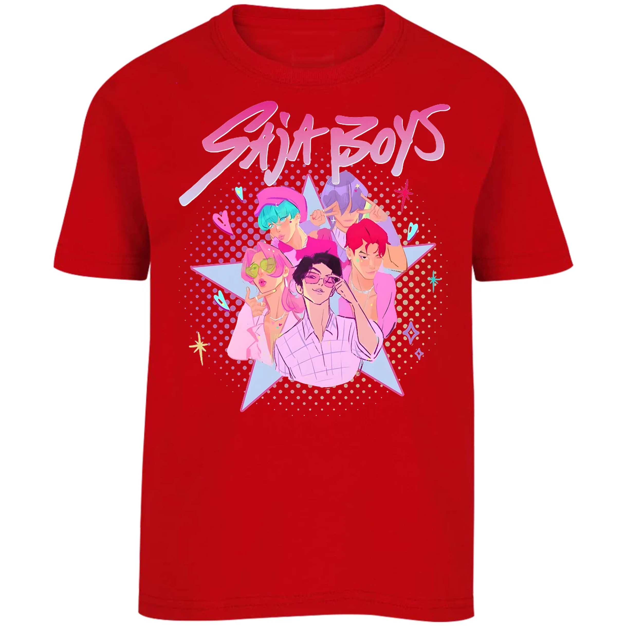 Playera Las Guerreras K Pop Saja Boys 10 para Niño 18