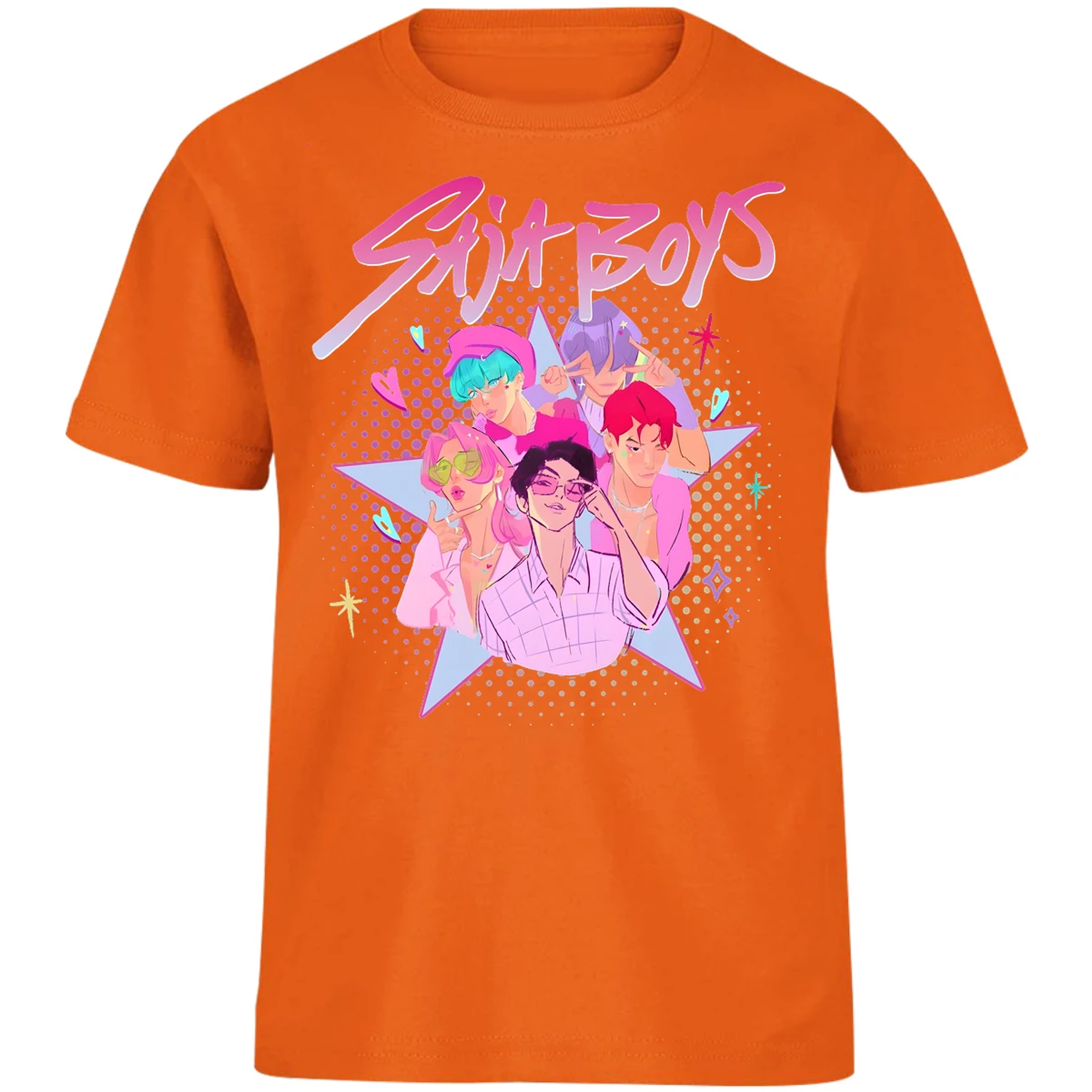 Playera Las Guerreras K Pop Saja Boys 10 para Niño 32