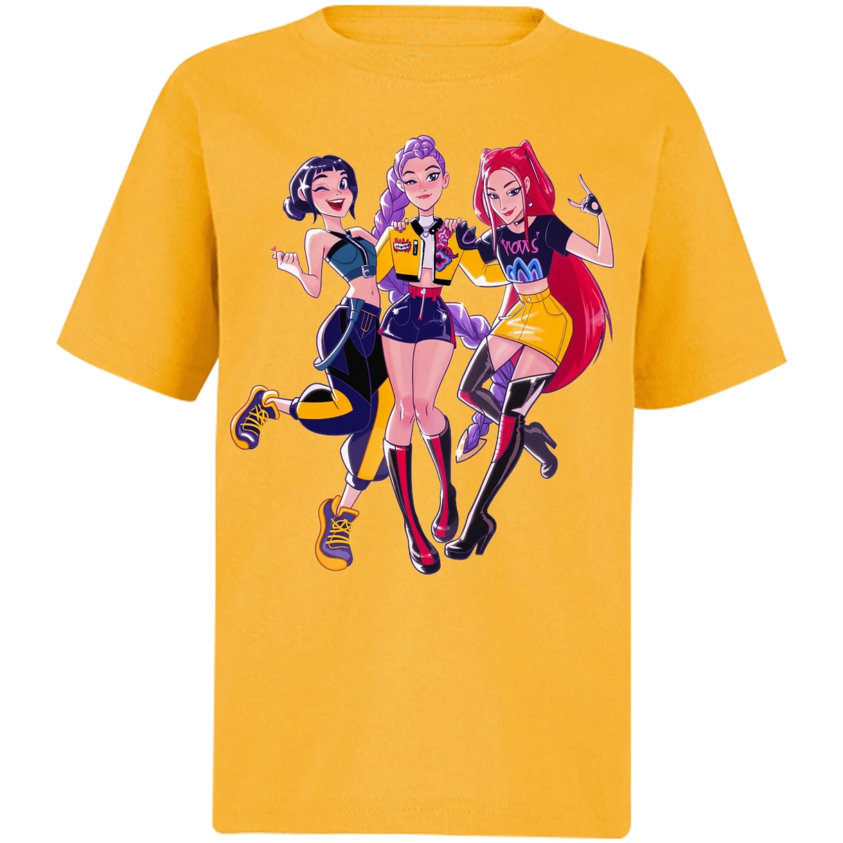 Playera Las Guerreras K Pop Hunter 04 para Niño 4