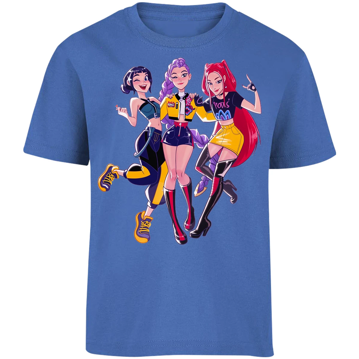 Playera Las Guerreras K Pop Hunter 04 para Niño 20