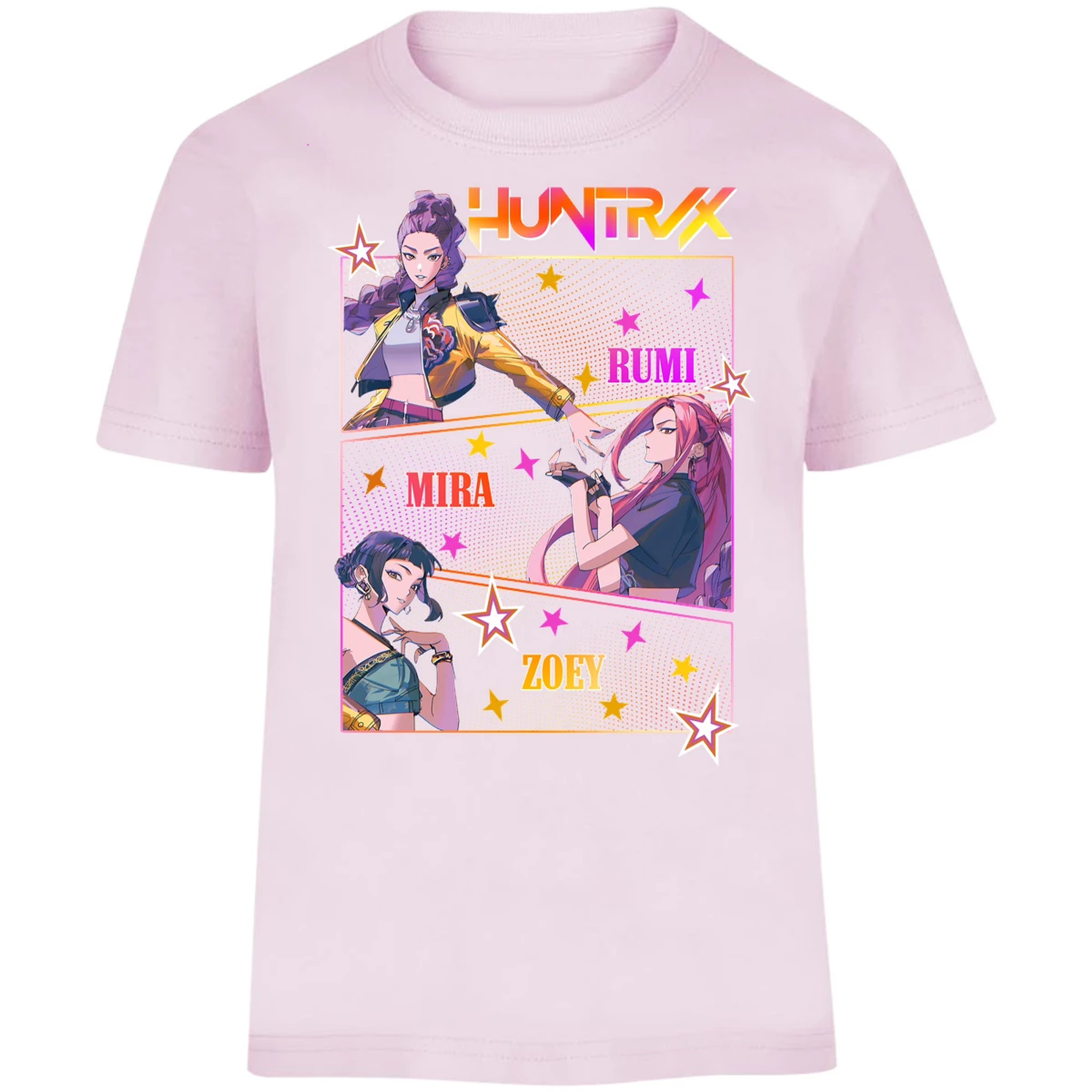 Playera Las Guerreras K Pop Rumi Zoey Mira 07 para Niño 22