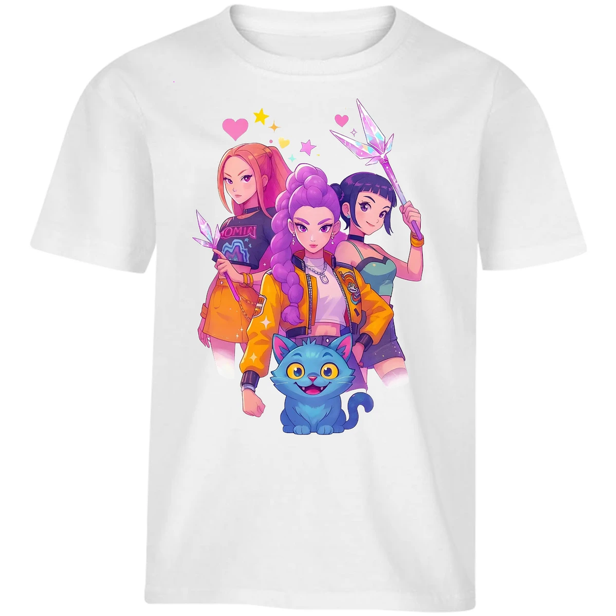 Playera Las Guerreras K Pop 02 para Niño 34