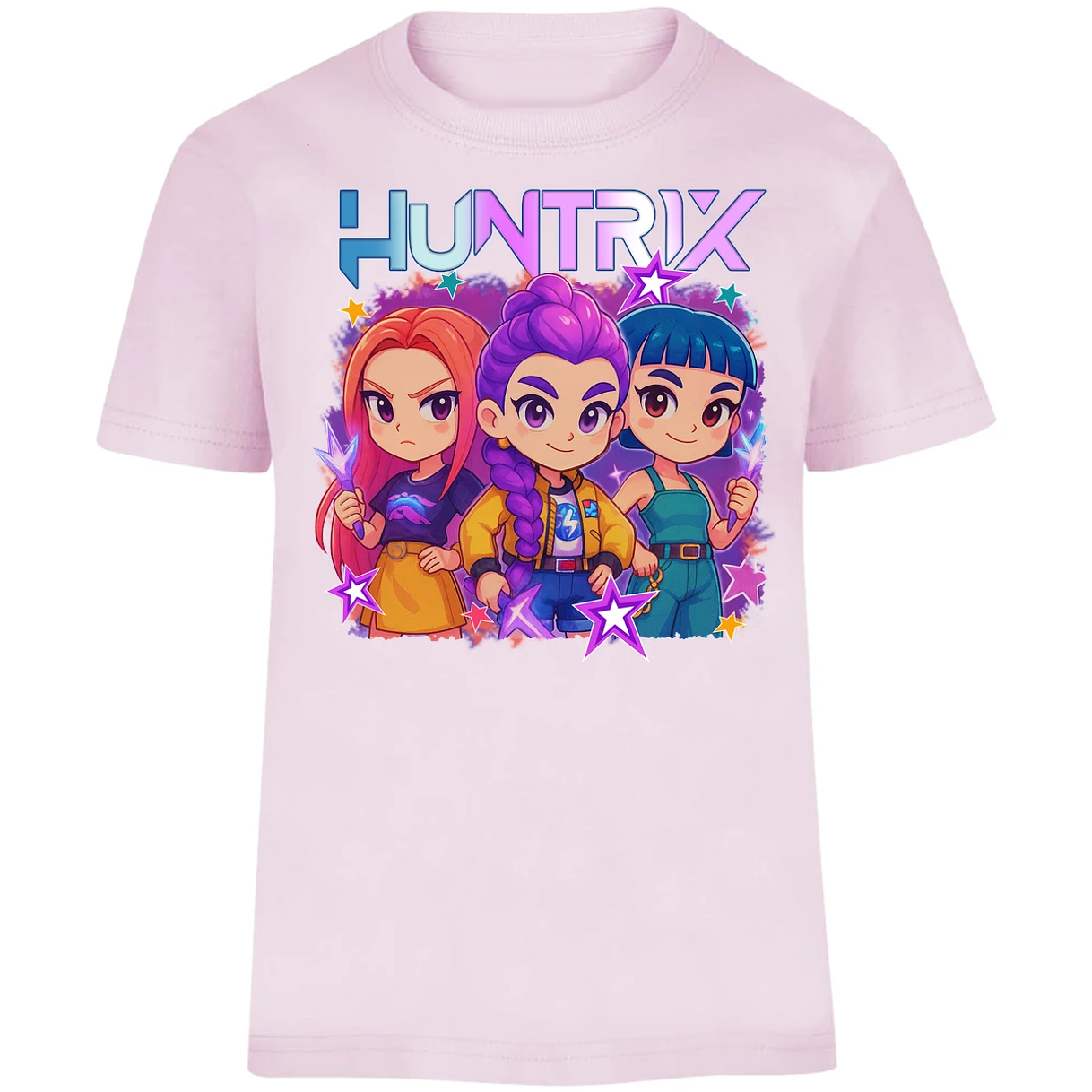Playera Las Guerreras K Pop Hunters 06 para Niño 10