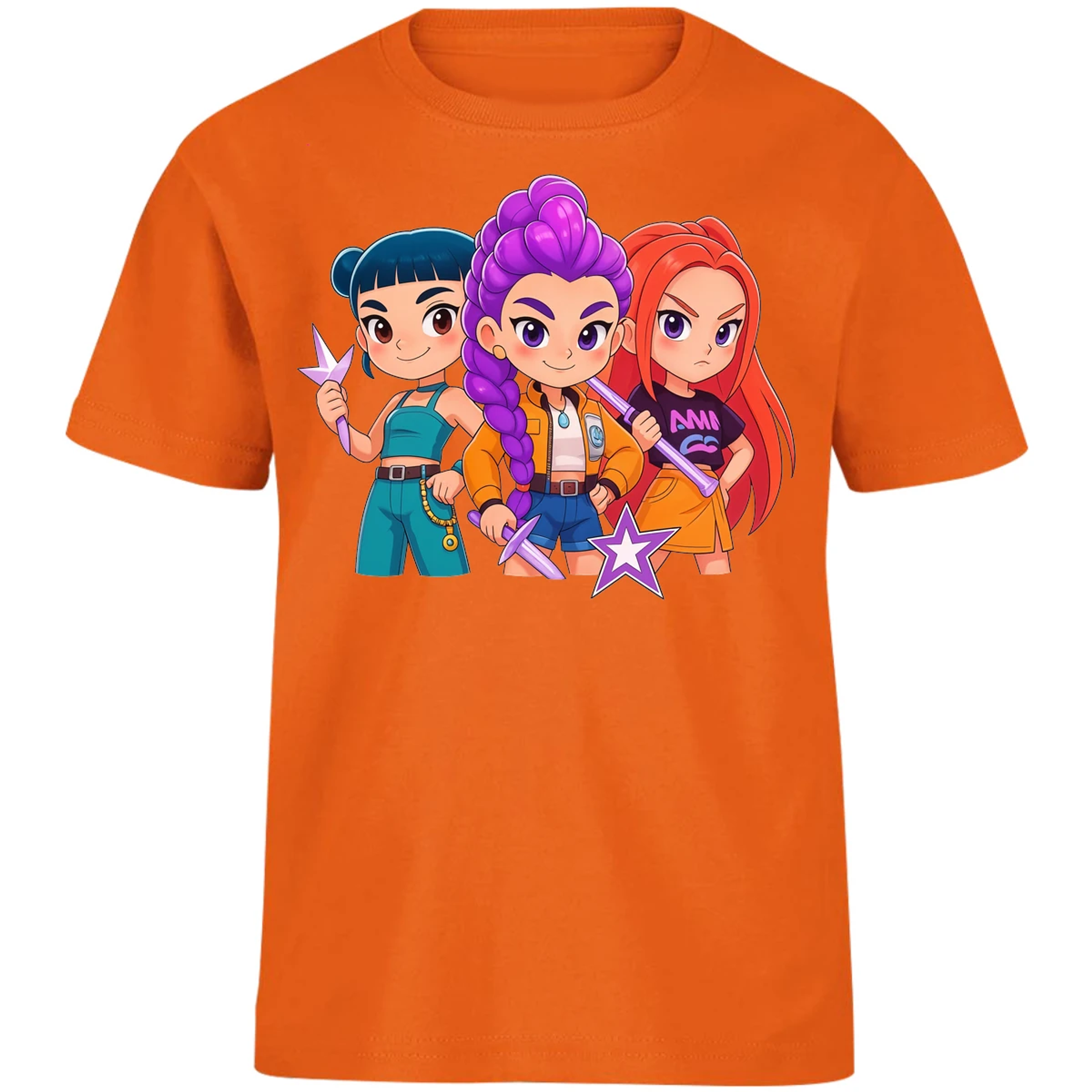 Playera Las Guerreras K Pop Hunters 05 para Niño 6
