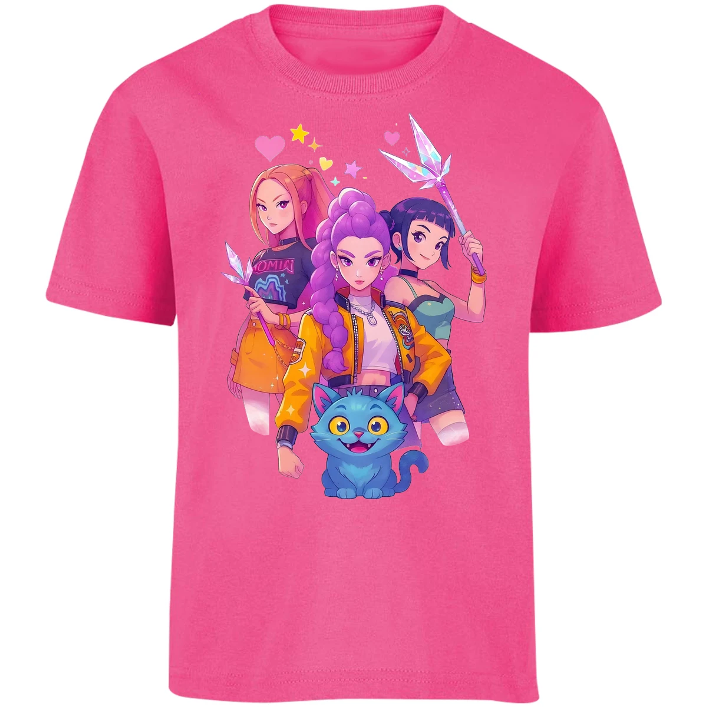 Playera Las Guerreras K Pop 02 para Niño 16