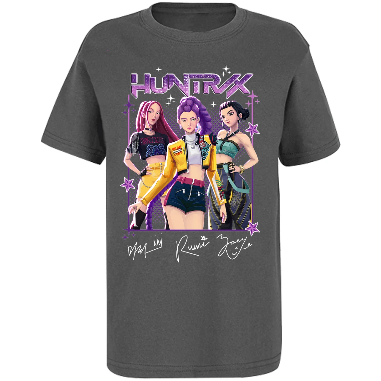 Playera Las Guerreras K Pop Huntrax 01 para Niño 32