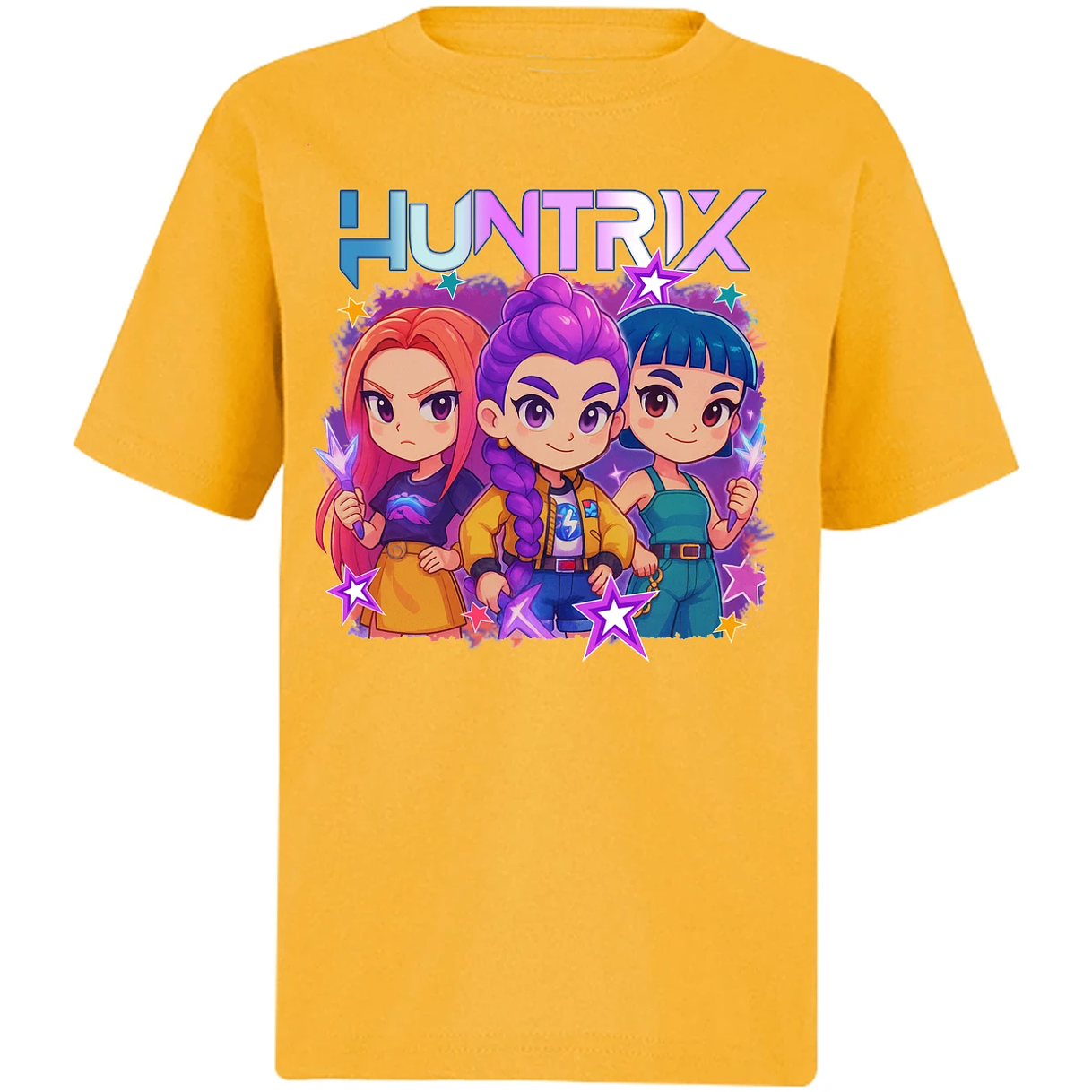 Playera Las Guerreras K Pop Hunters 06 para Niño 28