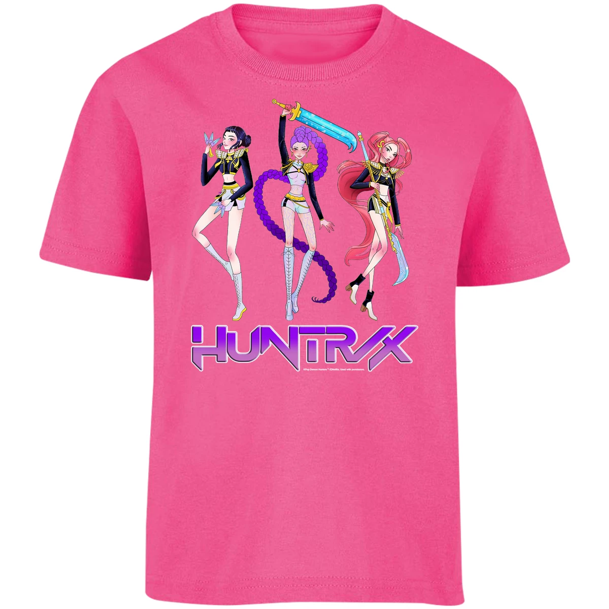 Playera Las Guerreras K Pop Demon Hunters 08 para Niño 2