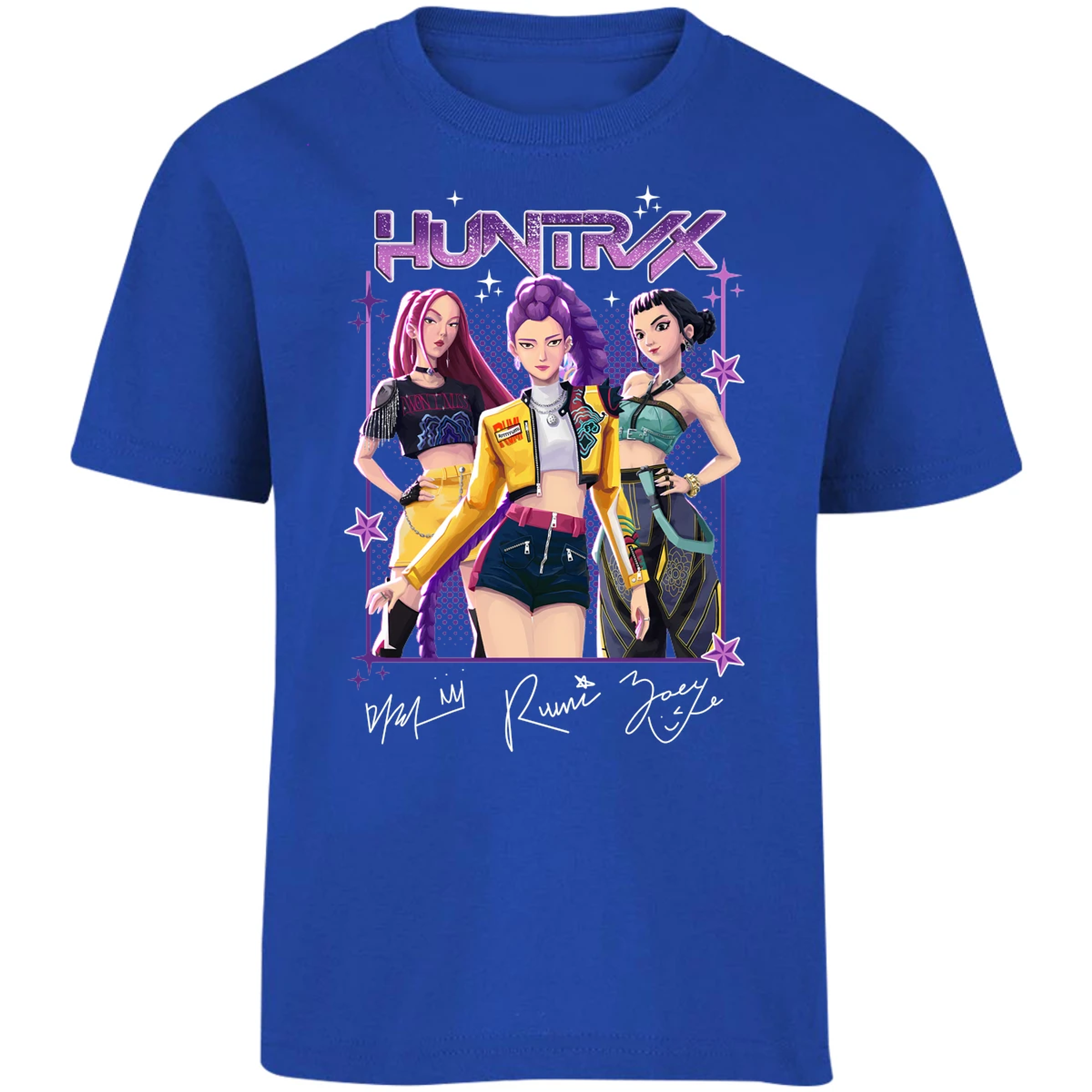 Playera Las Guerreras K Pop Huntrax 01 para Niño 30