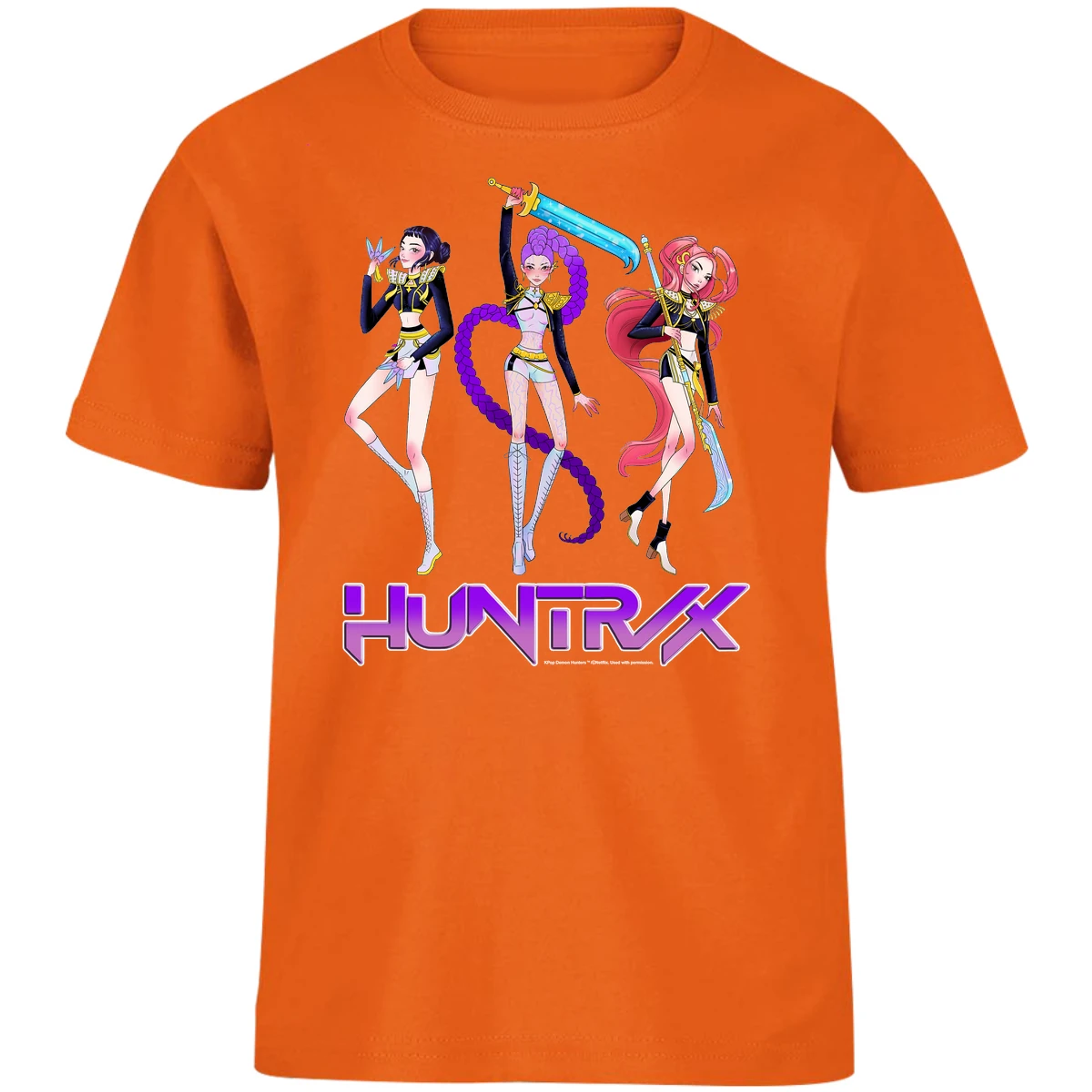 Playera Las Guerreras K Pop Demon Hunters 08 para Niño 30