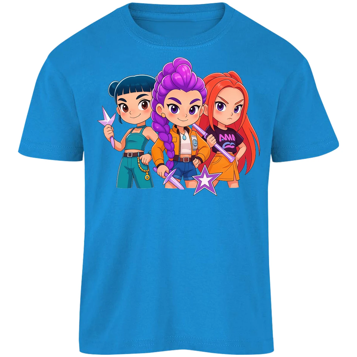 Playera Las Guerreras K Pop Hunters 05 para Niño 28