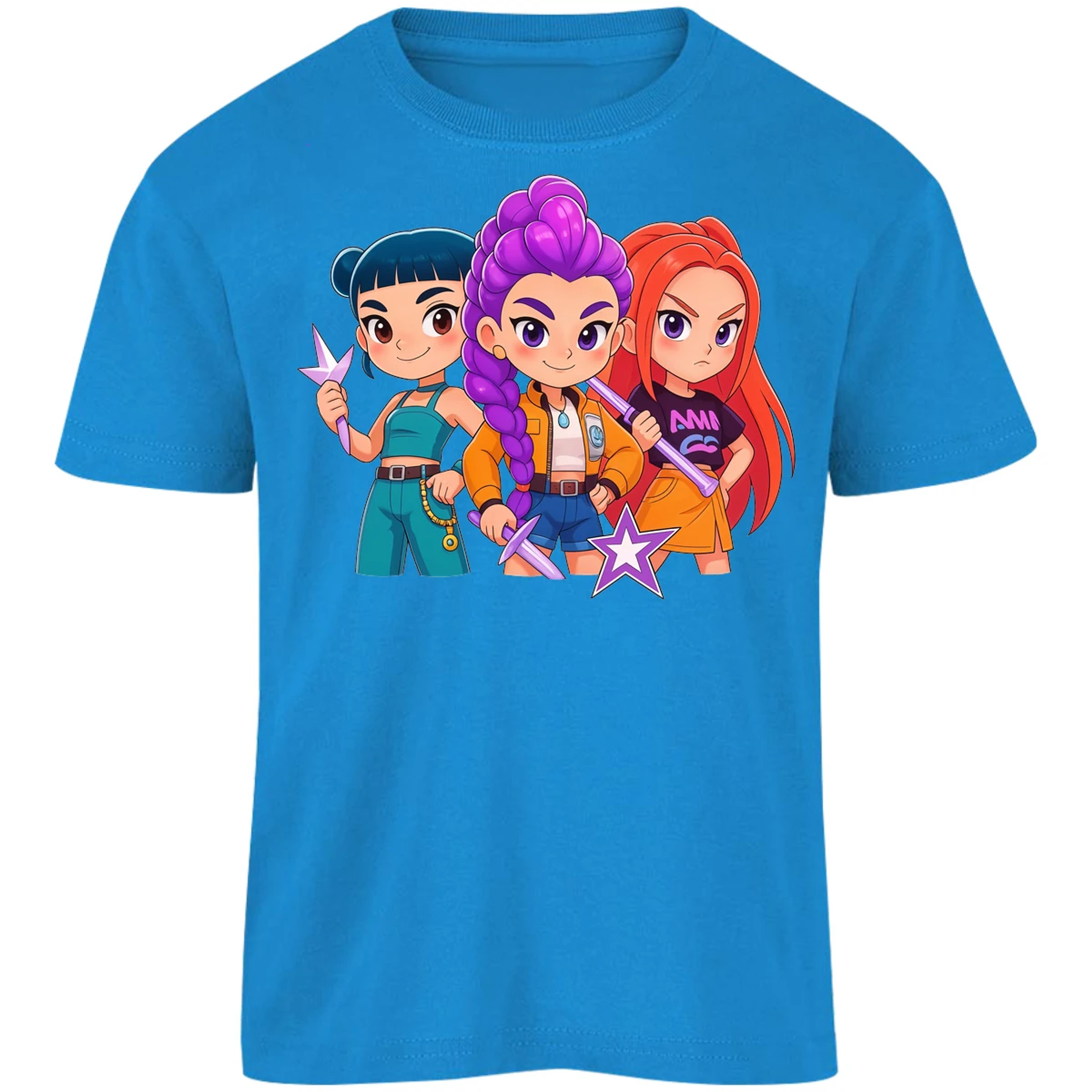 Playera Las Guerreras K Pop Hunters 05 para Niño 28
