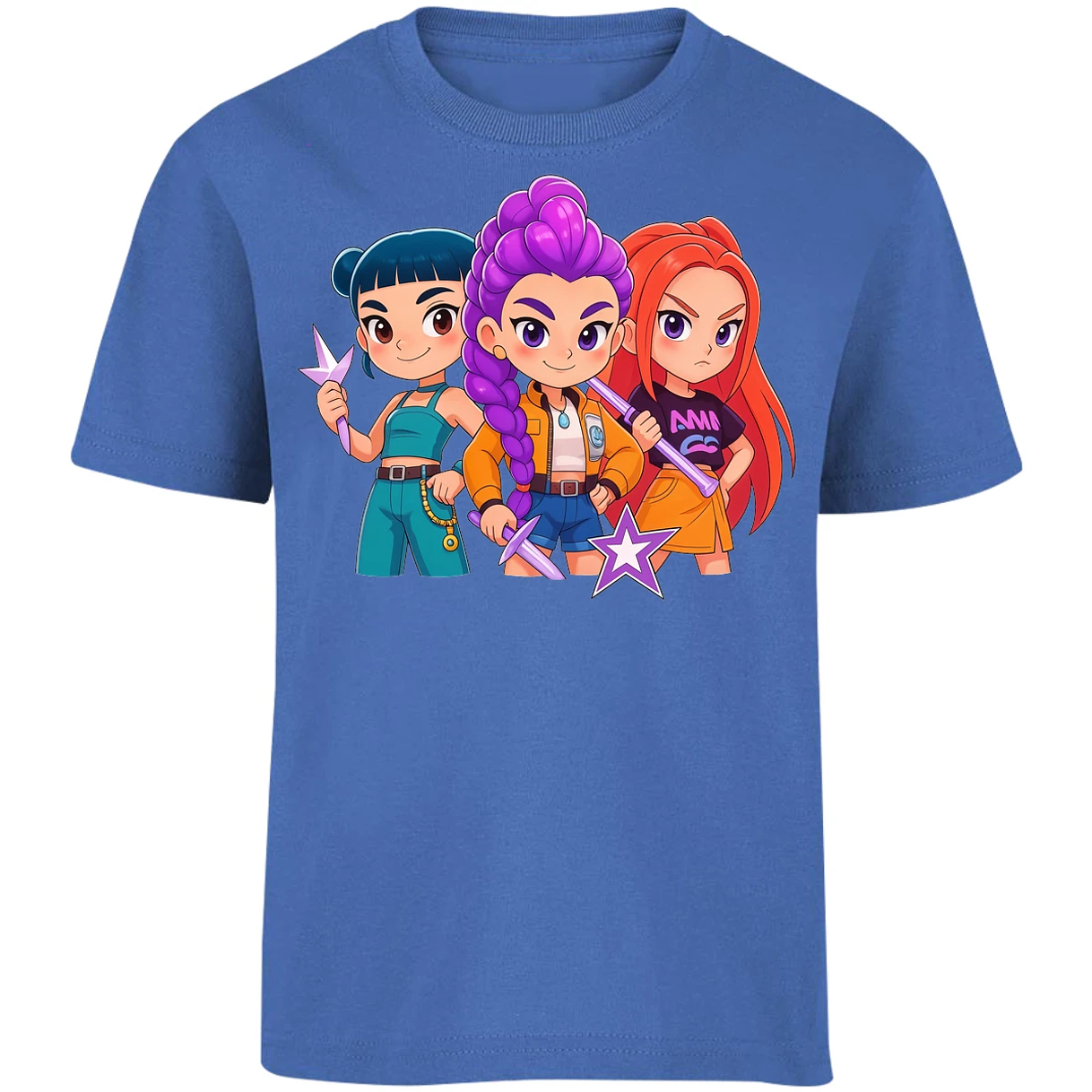 Playera Las Guerreras K Pop Hunters 05 para Niño 24