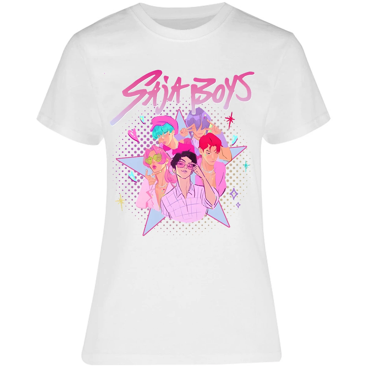 Blusa Las Guerreras K Pop Saja Boys 10 Blusa para Mujer 12