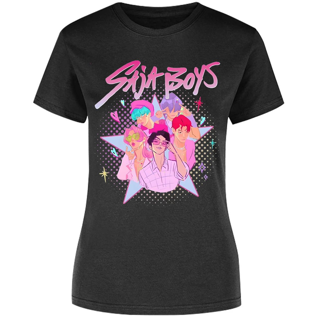 Blusa Las Guerreras K Pop Saja Boys 10 Blusa para Mujer 3
