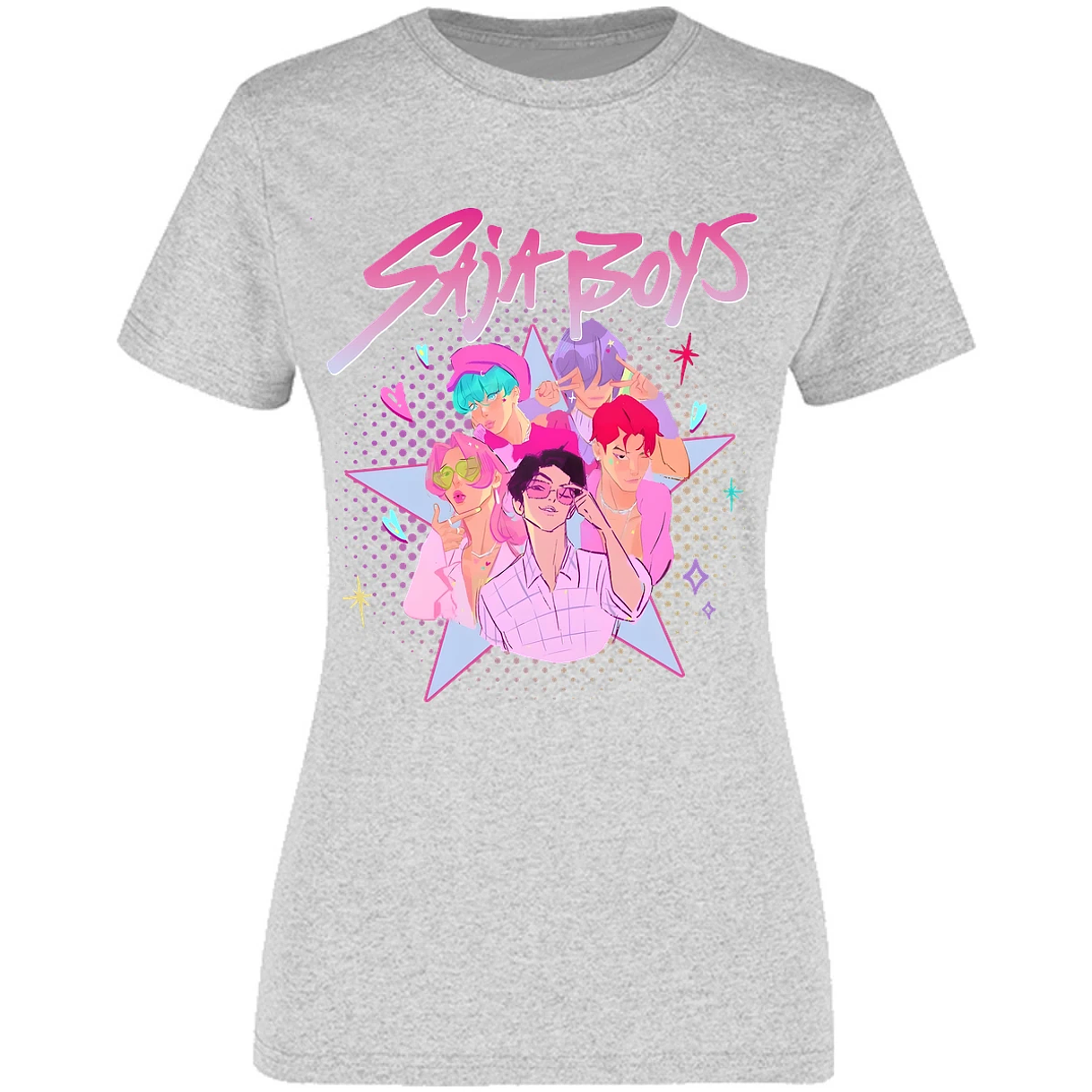 Blusa Las Guerreras K Pop Saja Boys 10 Blusa para Mujer 7