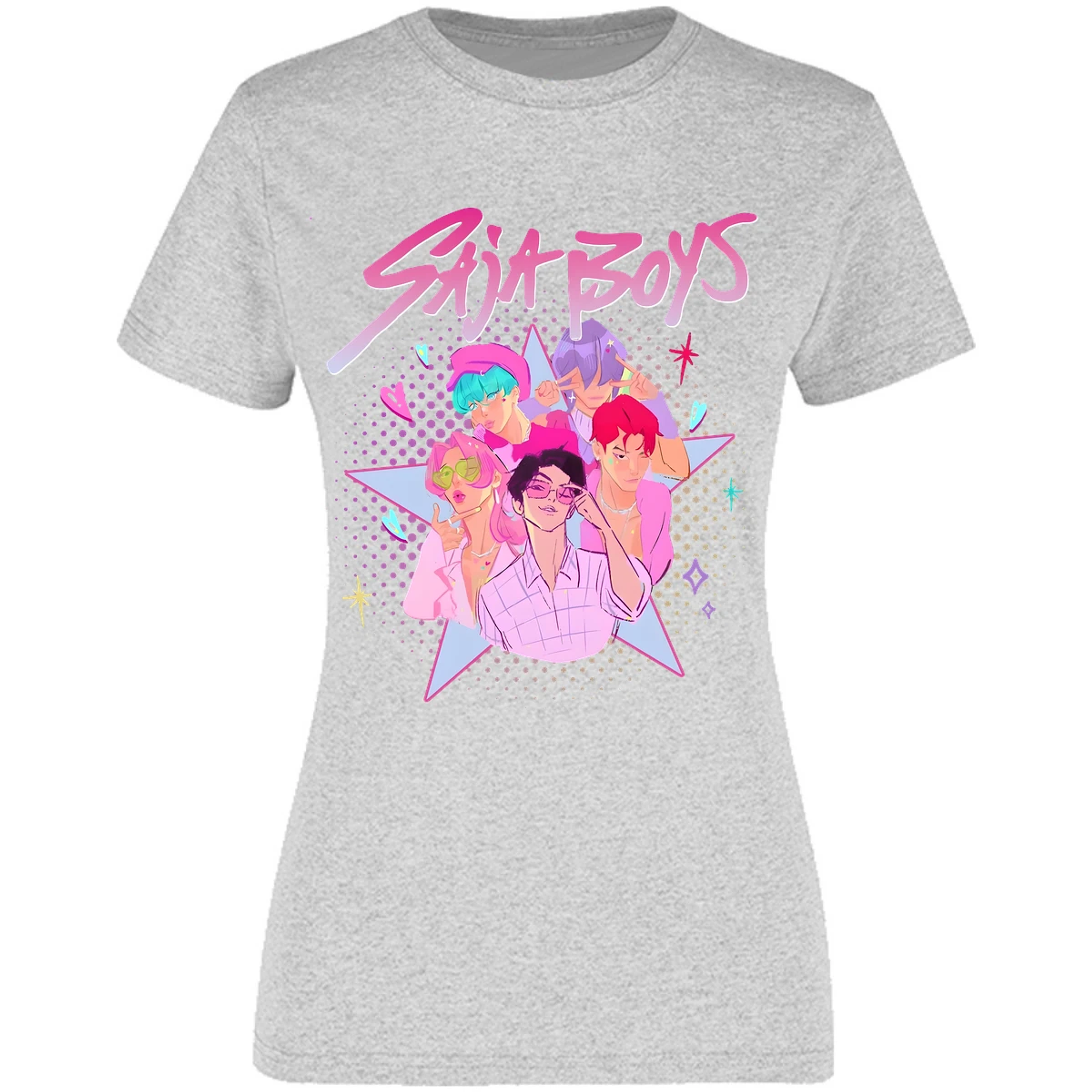 Blusa Las Guerreras K Pop Saja Boys 10 Blusa para Mujer 7