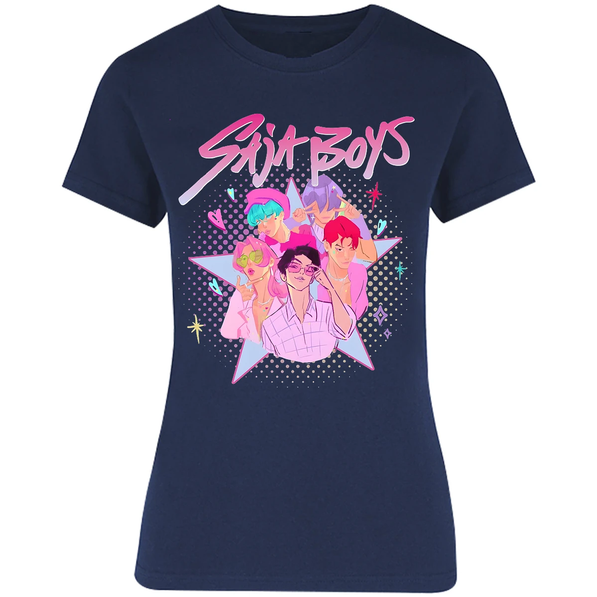 Blusa Las Guerreras K Pop Saja Boys 10 Blusa para Mujer 17