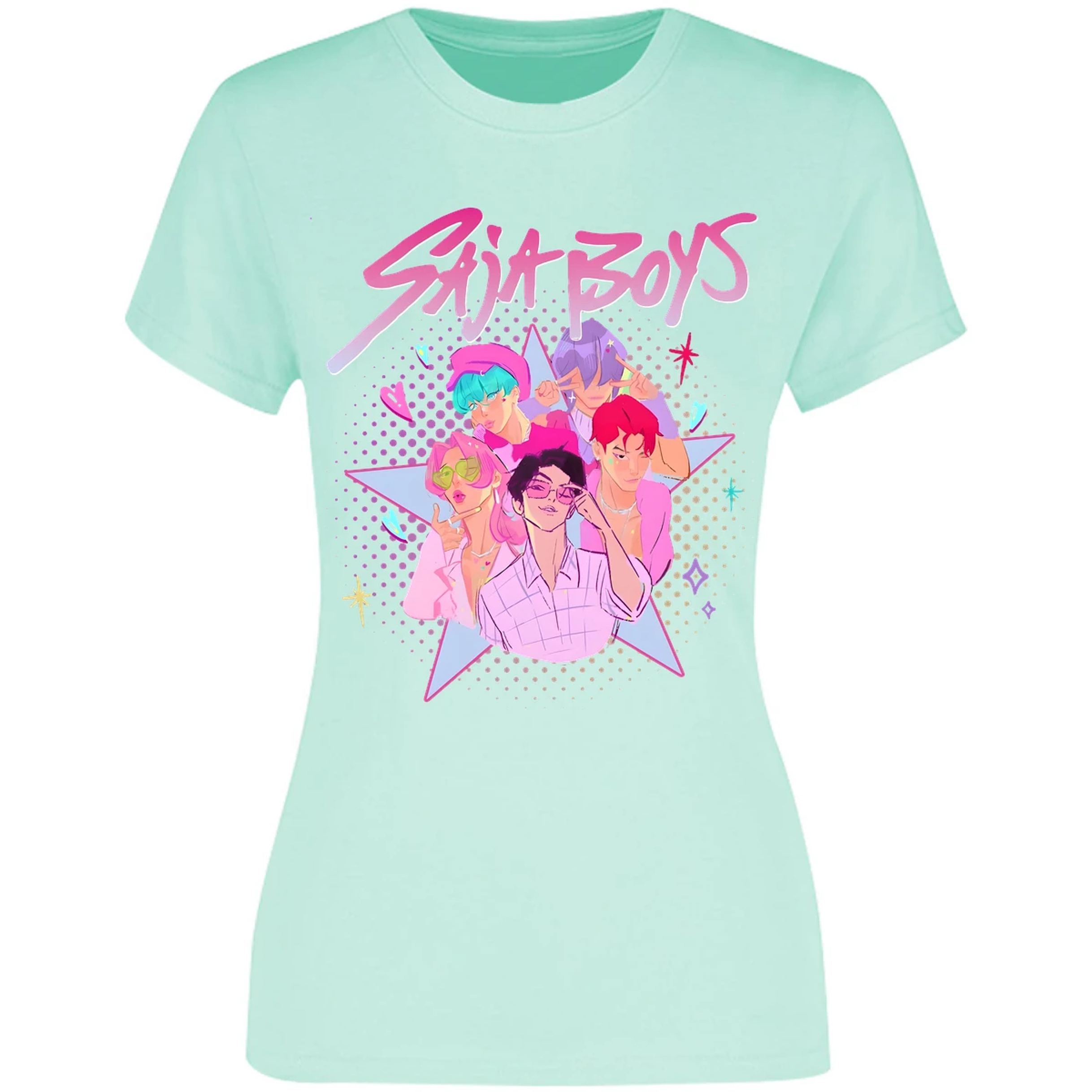 Blusa Las Guerreras K Pop Saja Boys 10 Blusa para Mujer 13