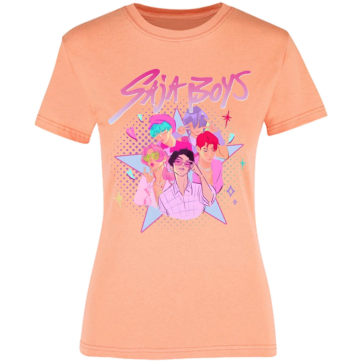 Blusa Las Guerreras K Pop Saja Boys 10 Blusa para Mujer 14