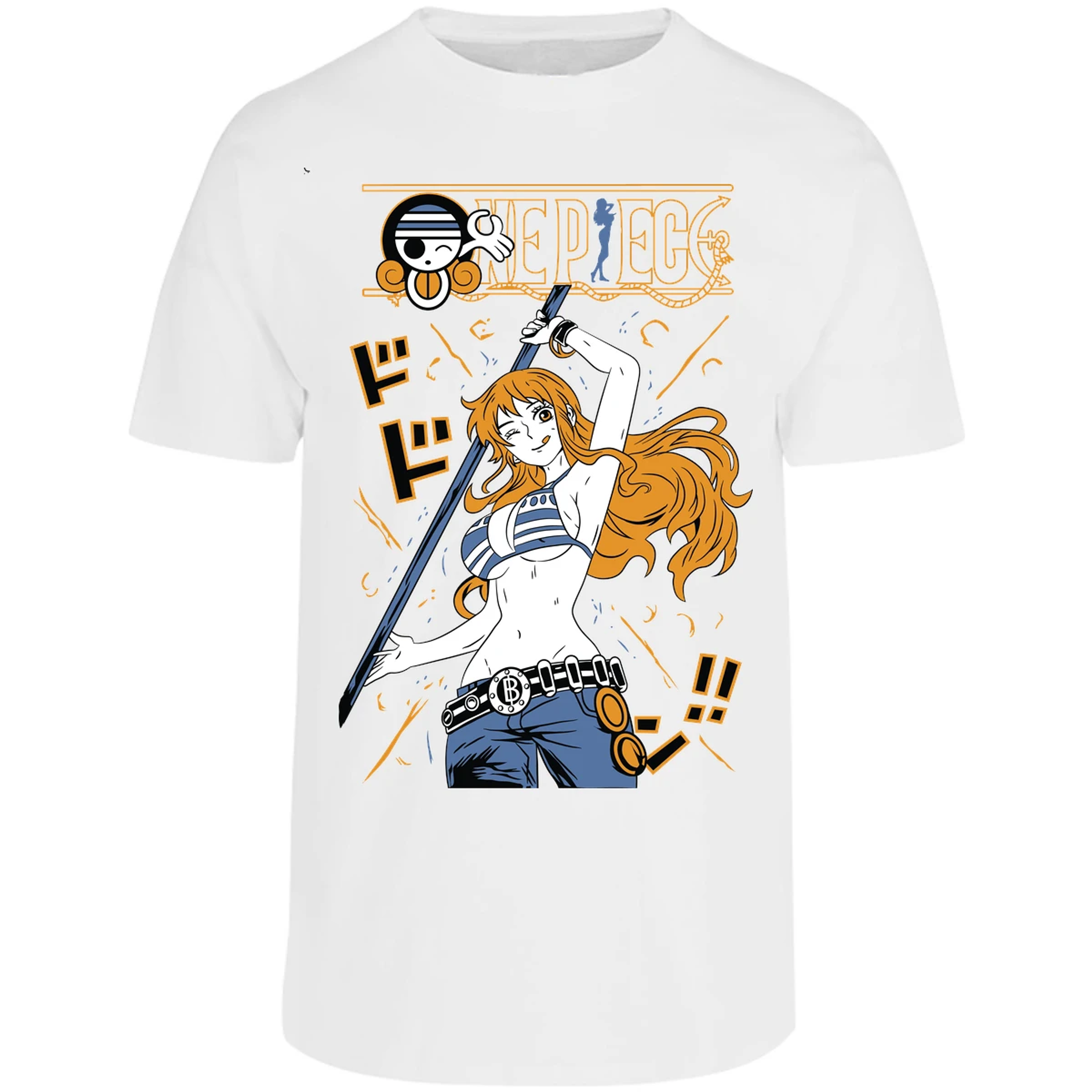 Playera One Piece Nami Basic para Adulto 8