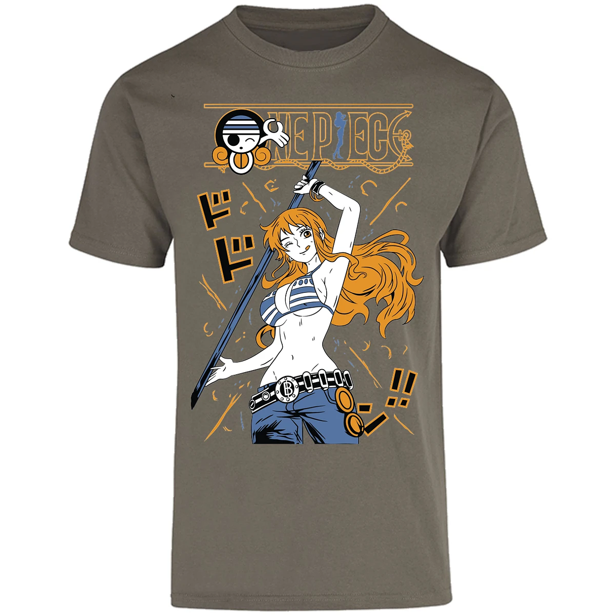 Playera One Piece Nami Basic para Adulto 10